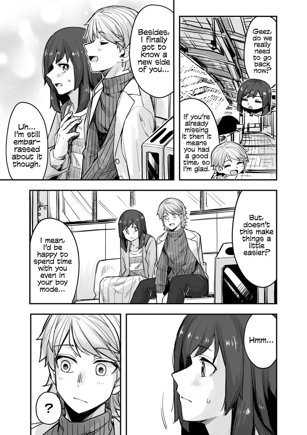 Page 1 Chapter 84 Ikemen Joshi to Josou Danshi