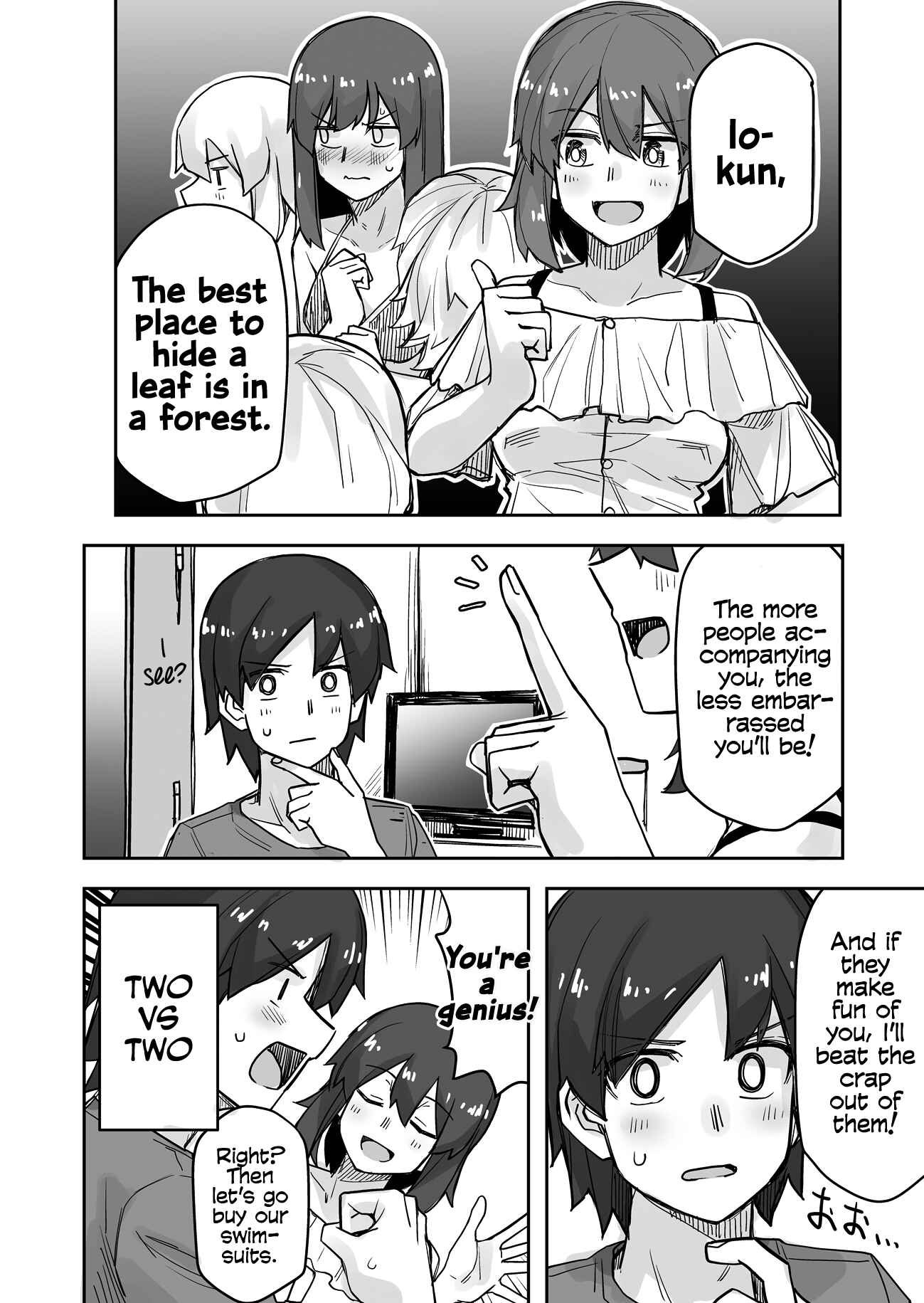 Page 4 Chapter 58 Ikemen Joshi to Josou Danshi