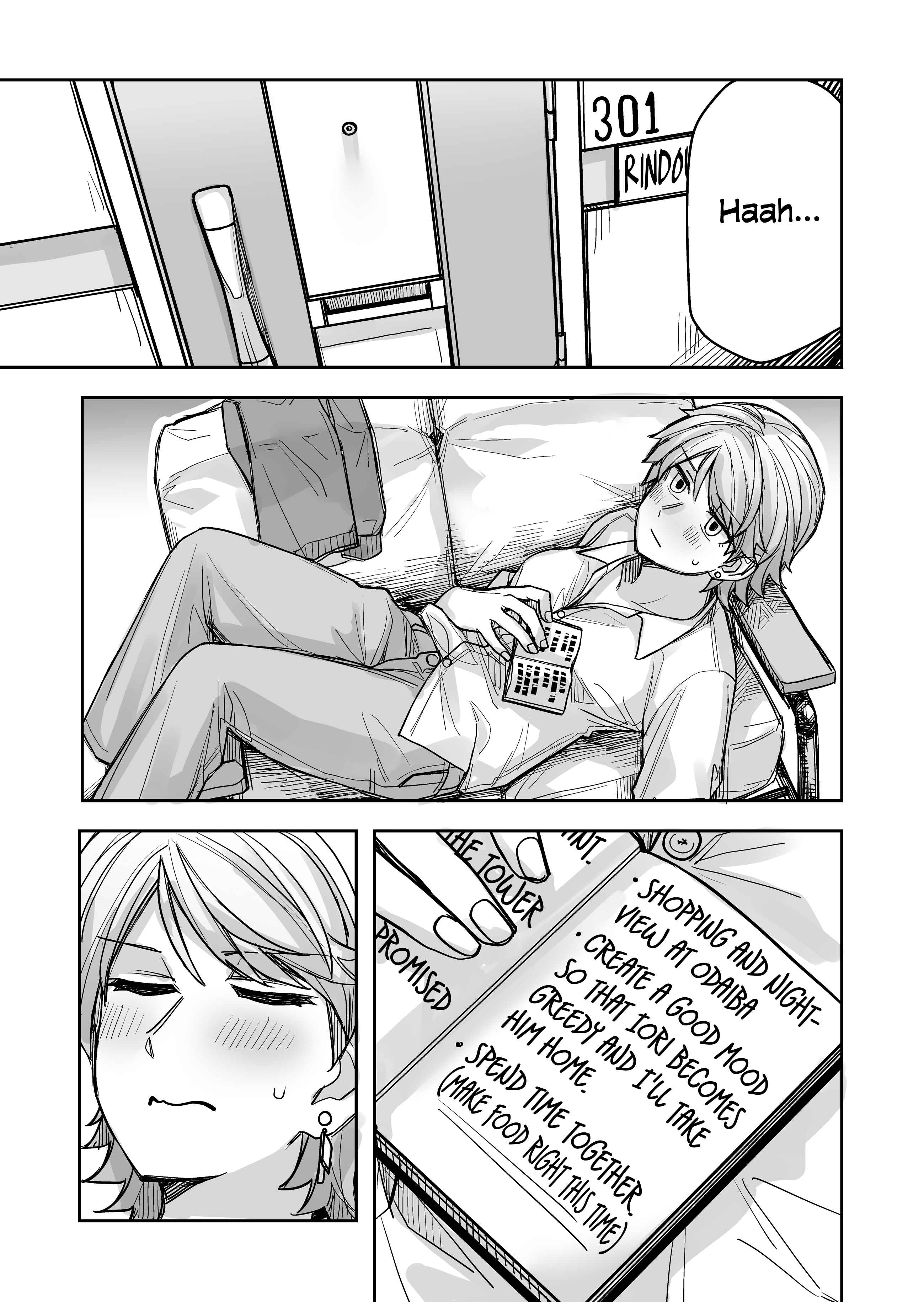 Page 1 Chapter 53 Ikemen Joshi to Josou Danshi