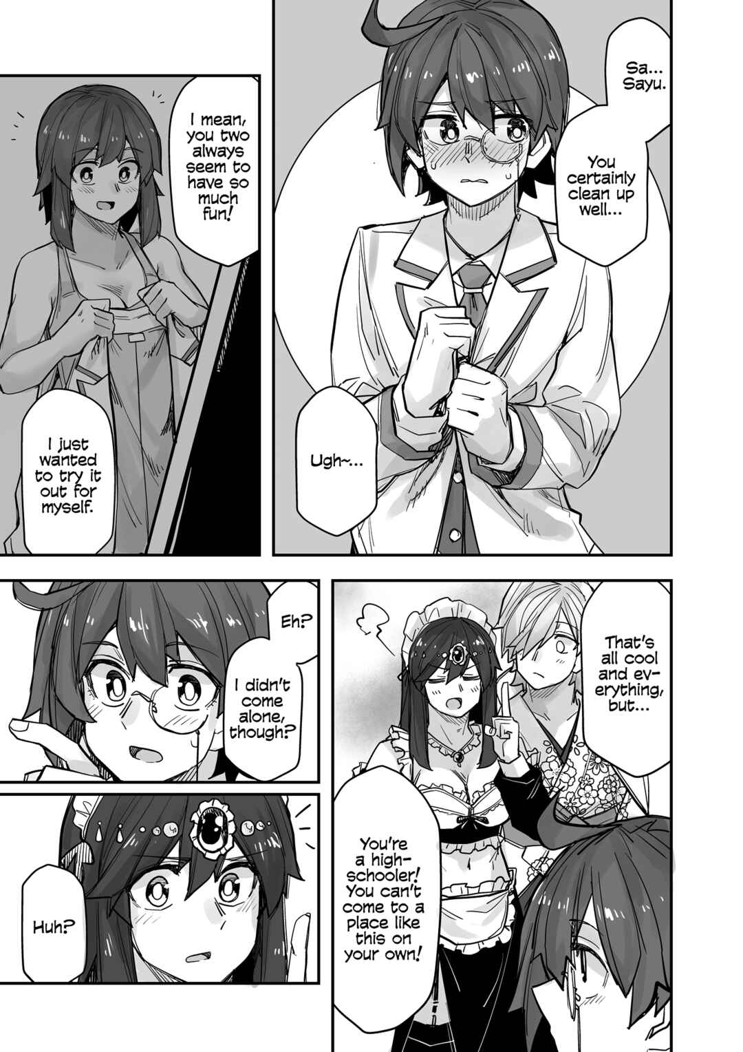 Page 1 Chapter 92 Ikemen Joshi to Josou Danshi