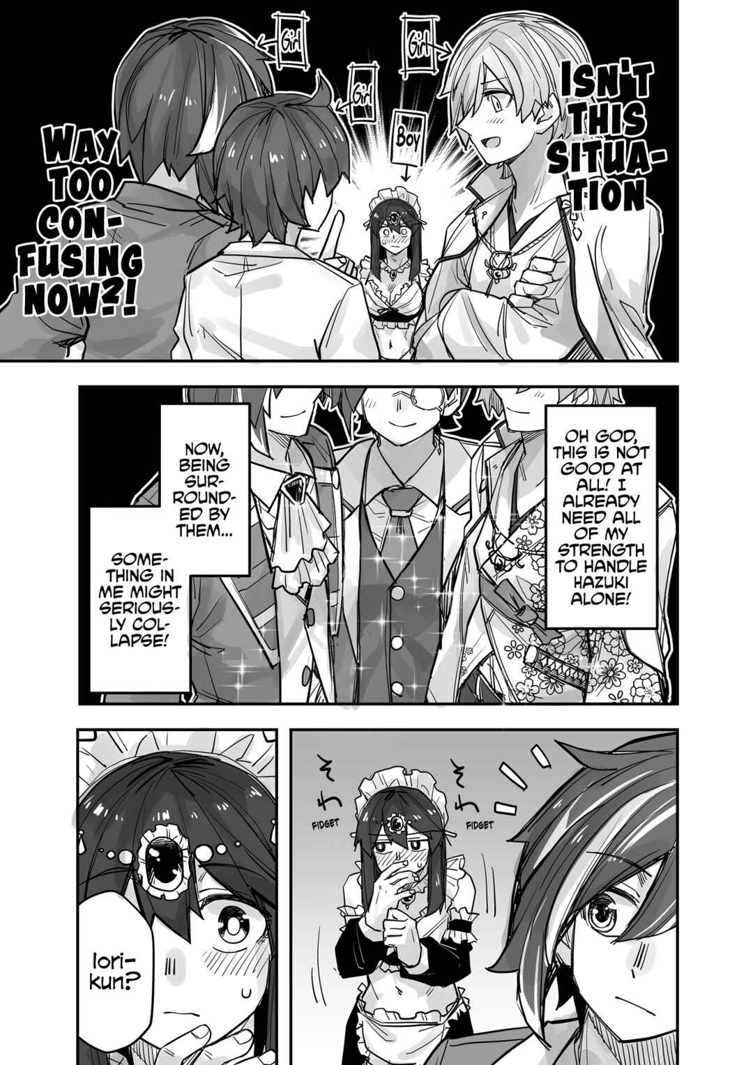 Page 3 Chapter 92 Ikemen Joshi to Josou Danshi