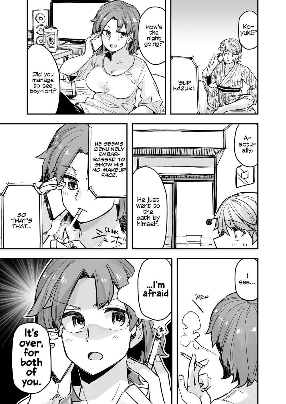 Page 3 Chapter 82 Ikemen Joshi to Josou Danshi