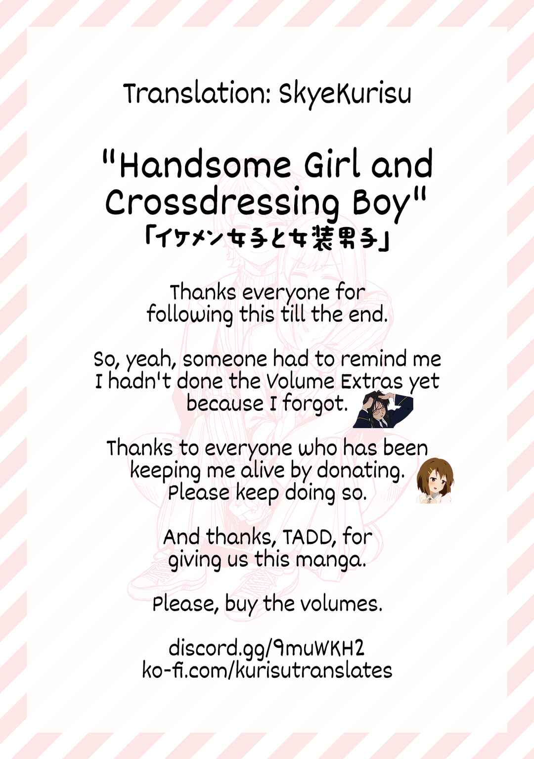 Page 36 Chapter 104.5 Ikemen Joshi to Josou Danshi