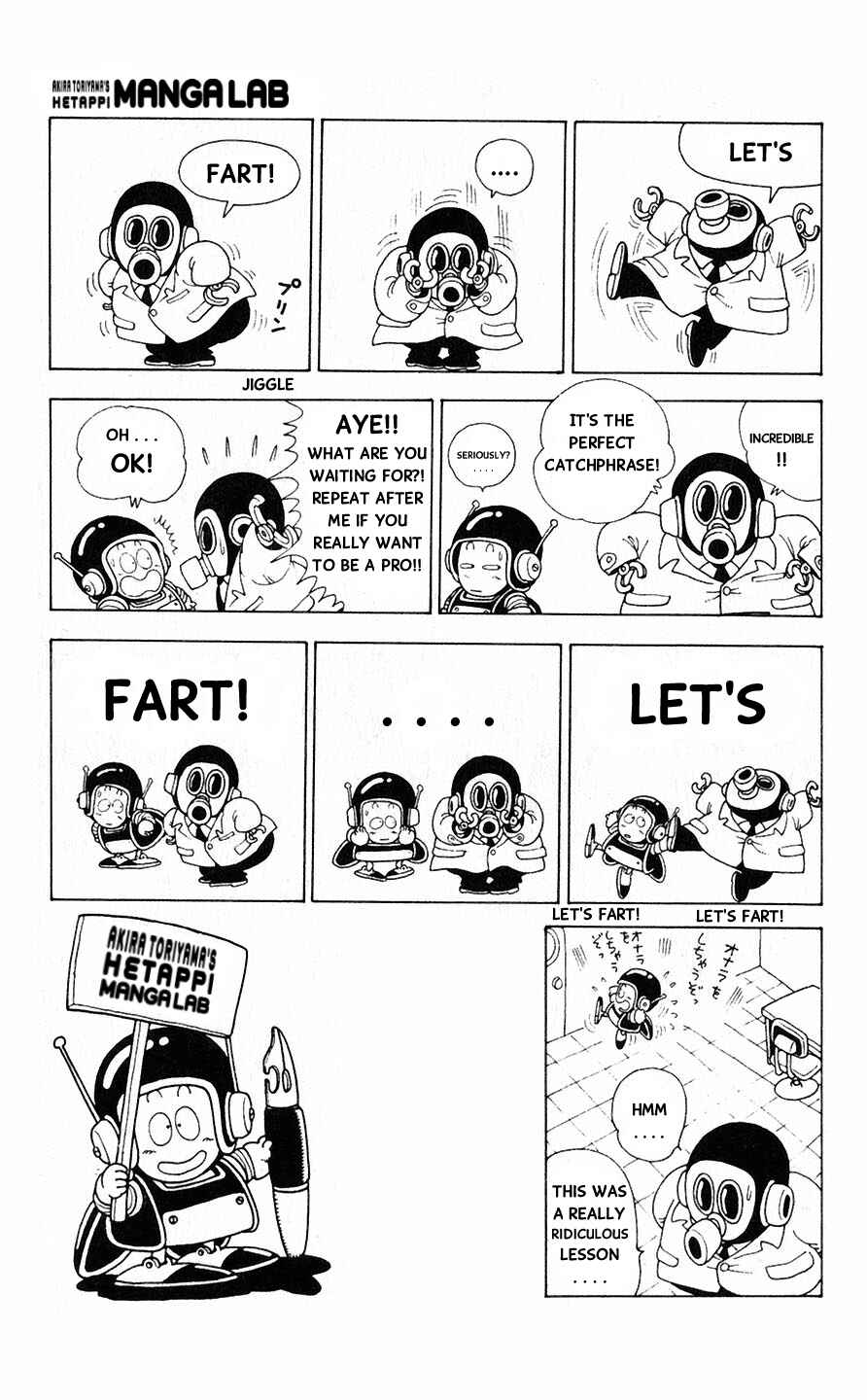 Page 4 Chapter 1.5 Akira Toriyamas Lazy Manga Lab