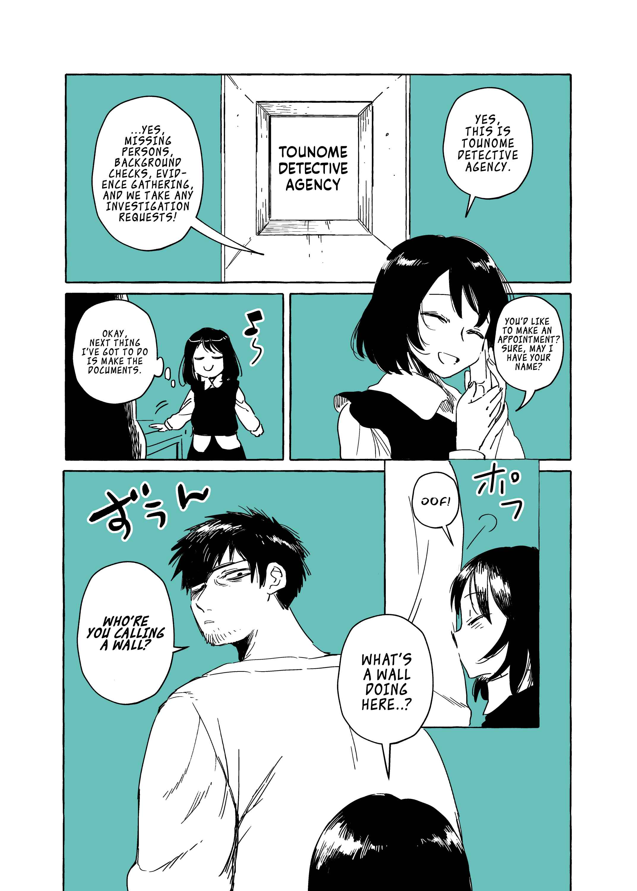 Page 1 Chapter 2 The Invisible Man and His Soon-to-Be Wife