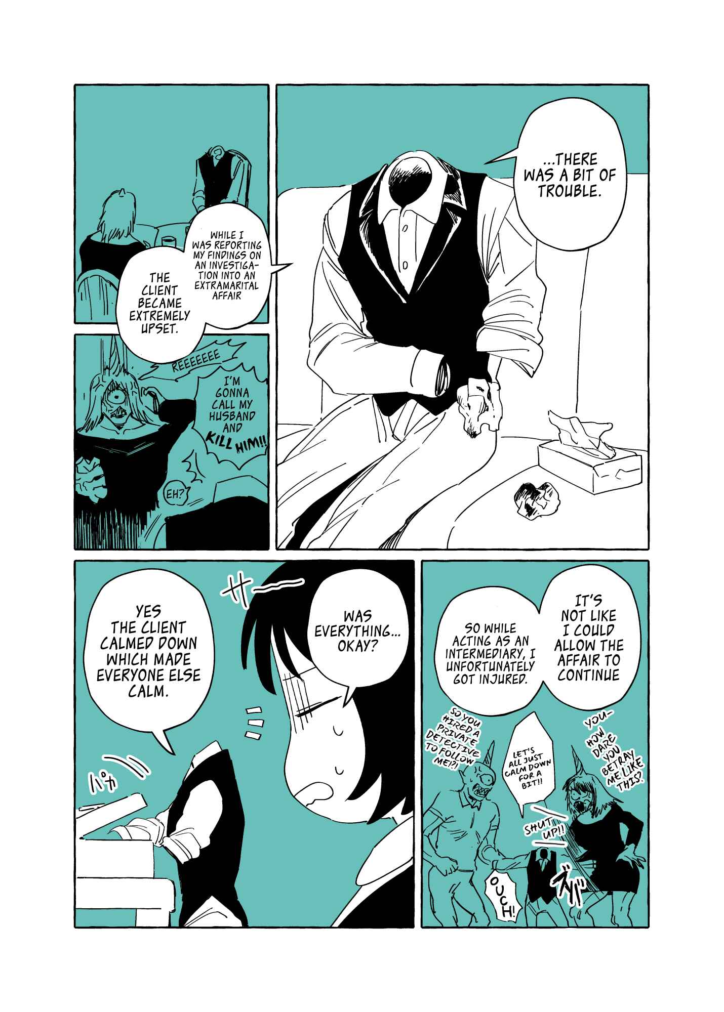 Page 3 Chapter 3 The Invisible Man and His Soon-to-Be Wife
