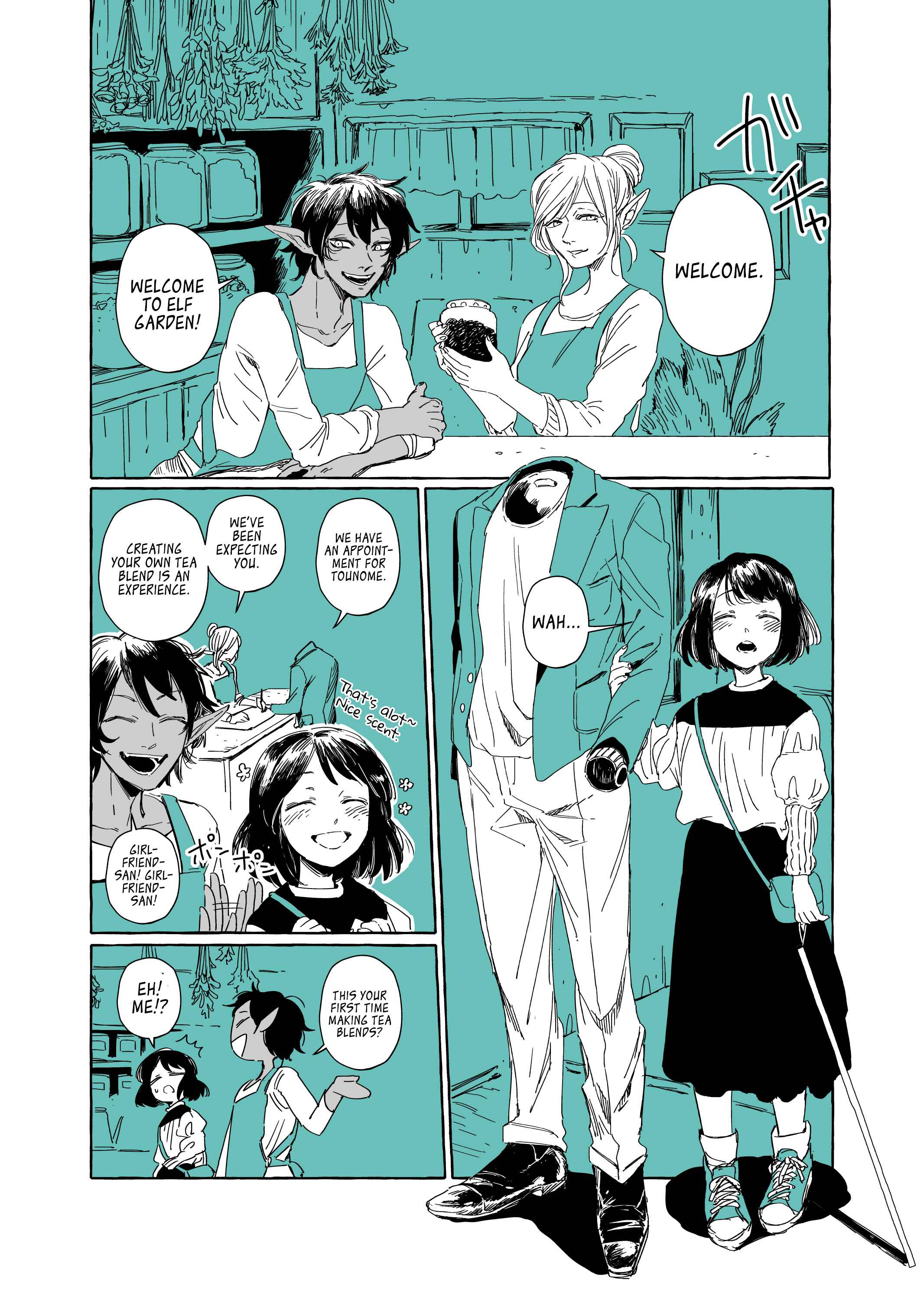 Page 1 Chapter 4 The Invisible Man and His Soon-to-Be Wife