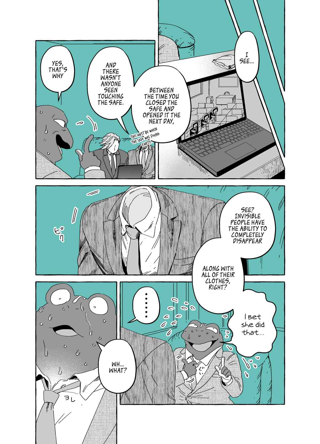 Page 10 Chapter 13 The Invisible Man and His Soon-to-Be Wife