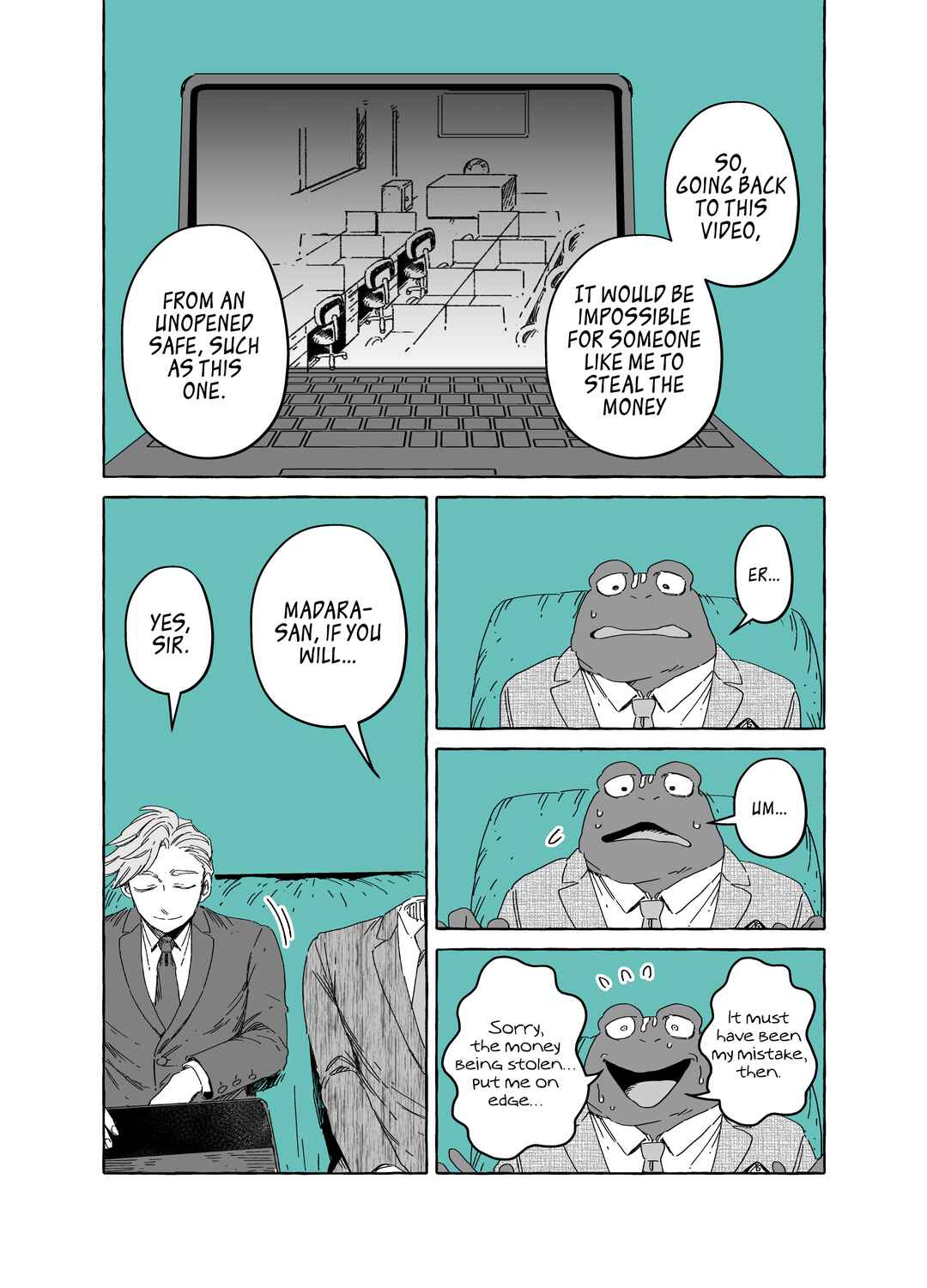 Page 12 Chapter 13 The Invisible Man and His Soon-to-Be Wife