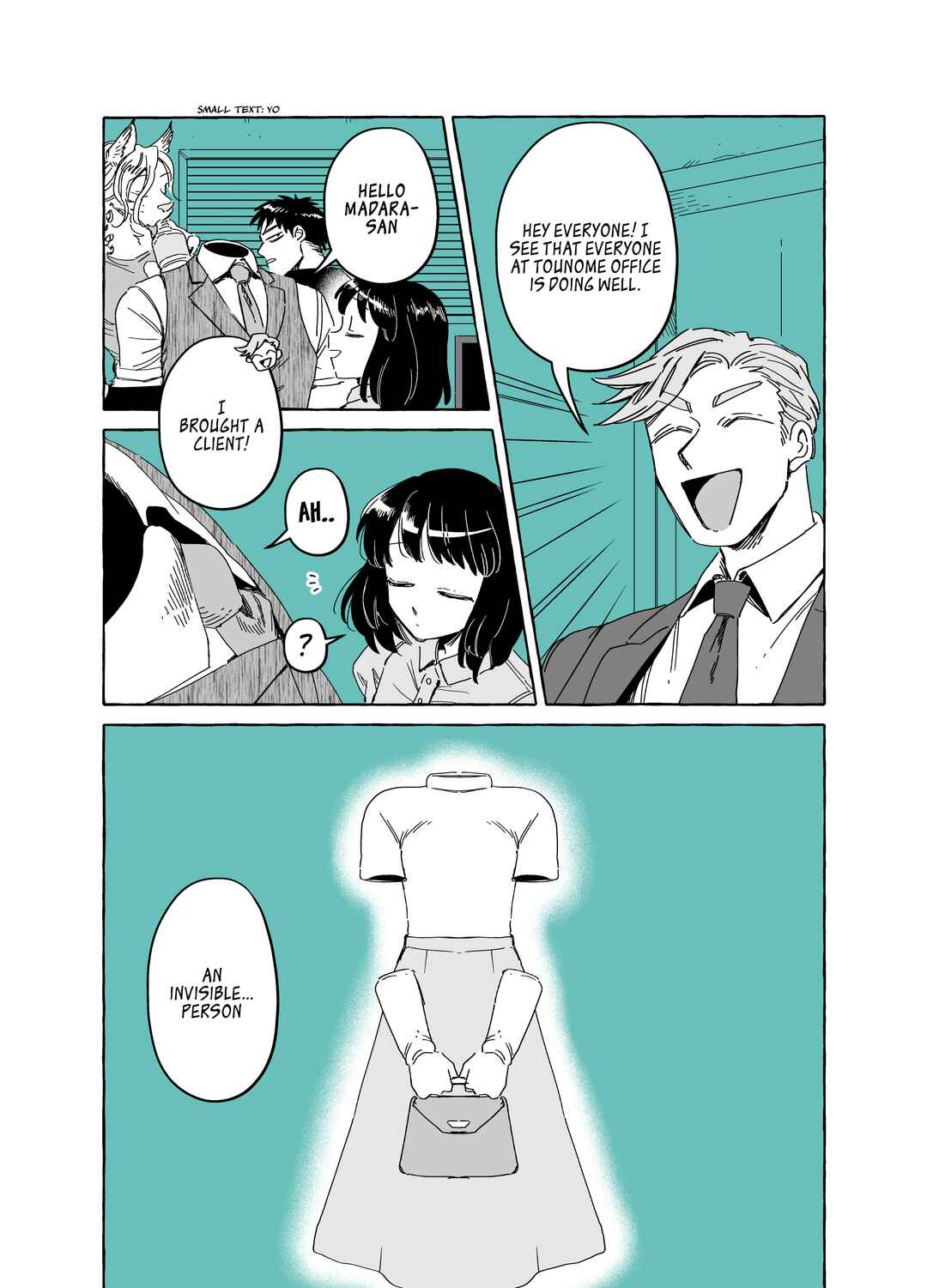 Page 4 Chapter 13 The Invisible Man and His Soon-to-Be Wife