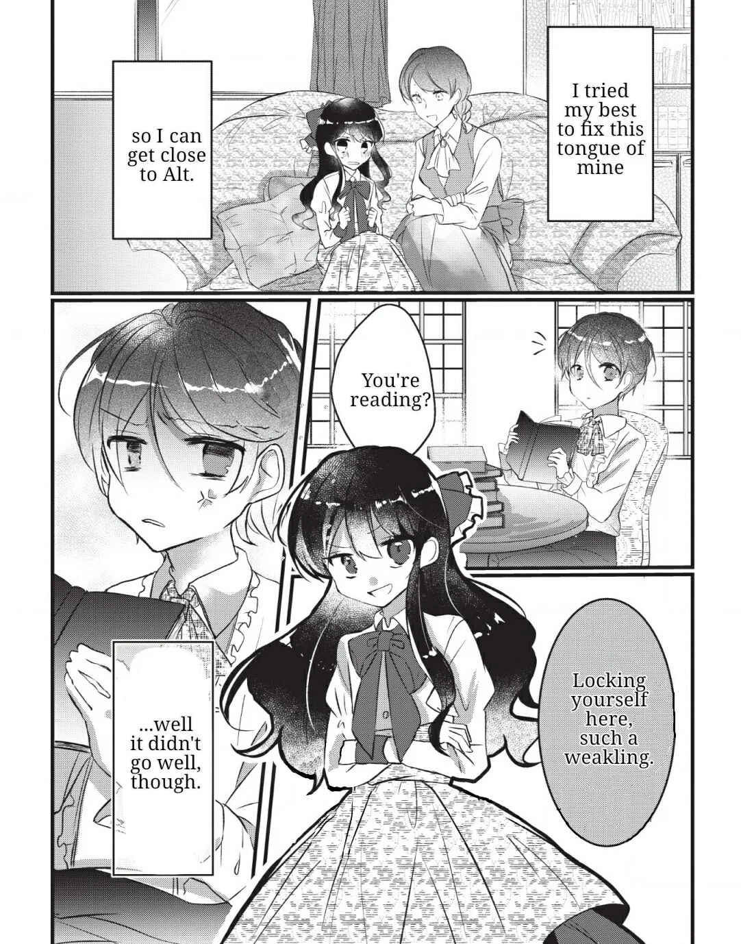 Page 4 Chapter 2 Aneue. Skirt wo Makutte Mata wo Aite Misete kuremasen ka?