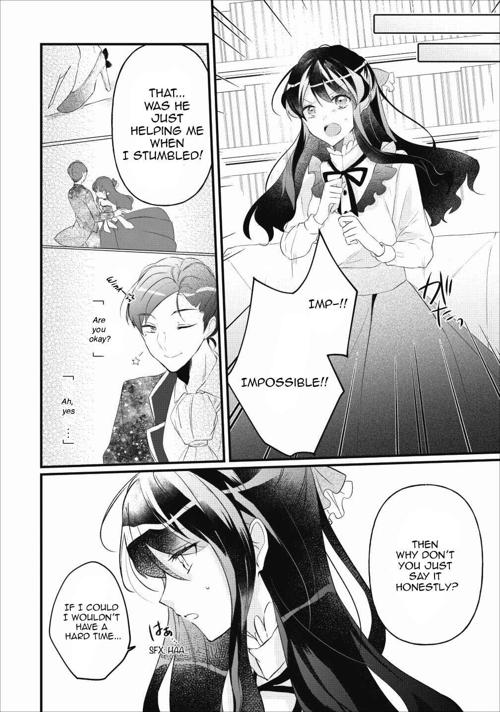 Page 13 Chapter 6 Aneue. Skirt wo Makutte Mata wo Aite Misete kuremasen ka?