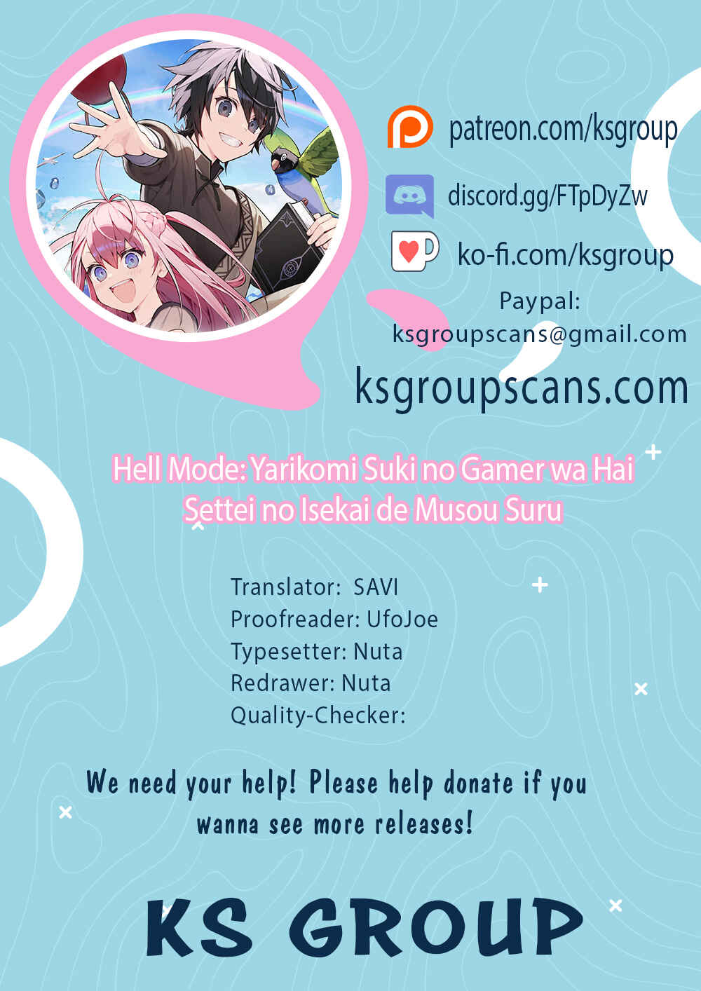 Page 1 Chapter 62 Hell Mode ~Yarikomi Suki no Gamer wa Haisettei no Isekai de Musou Suru~ Hajimari no Shoukanshi