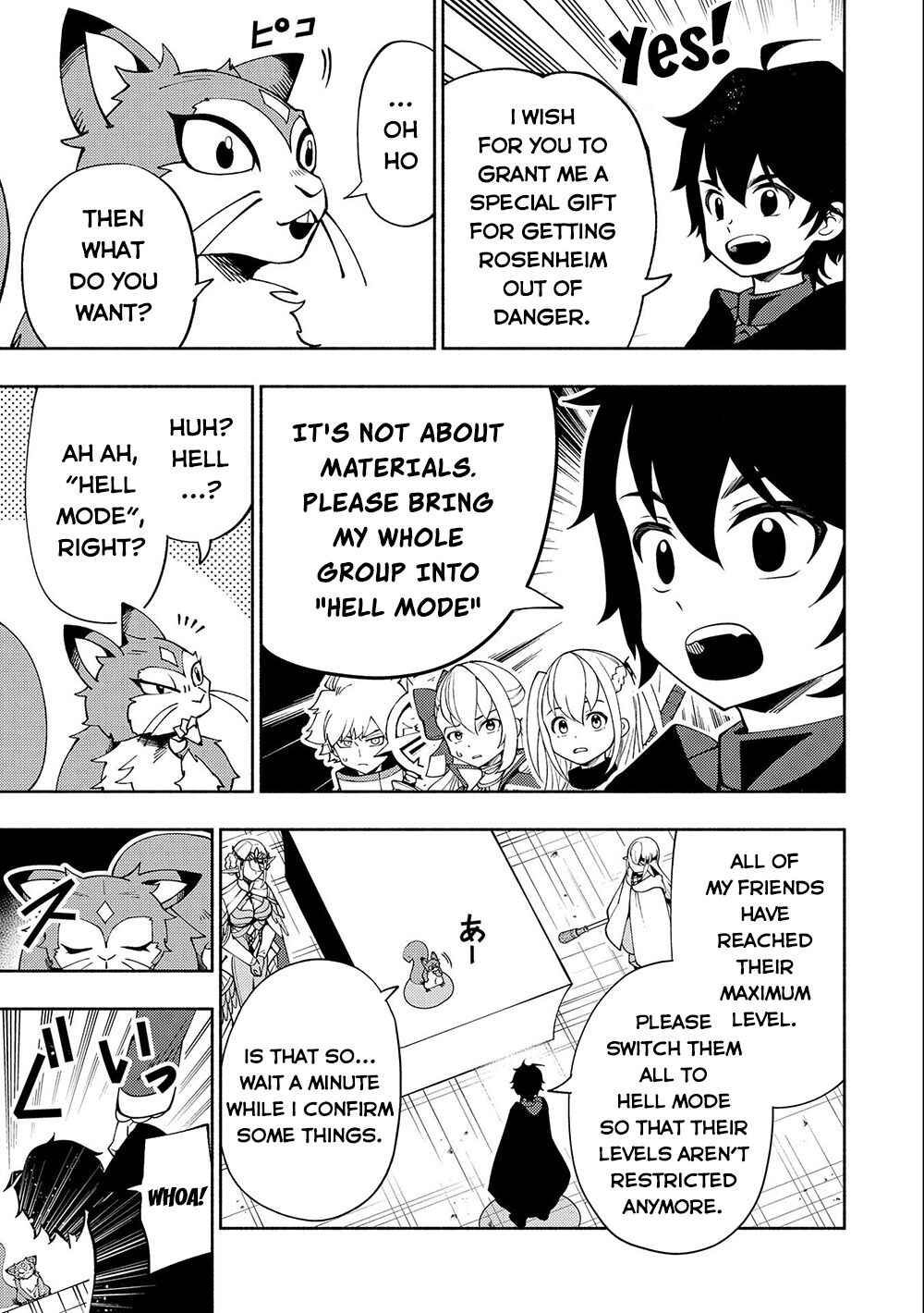 Page 14 Chapter 42 Hell Mode ~Yarikomi Suki no Gamer wa Haisettei no Isekai de Musou Suru~ Hajimari no Shoukanshi