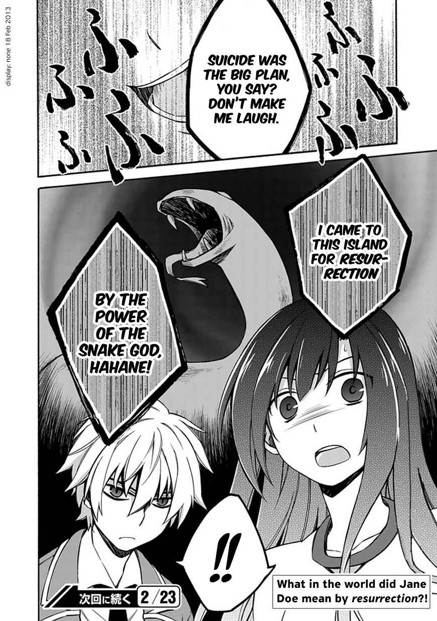 Page 28 Chapter 5 Shindere Shoujo to Kodoku na Shinigami