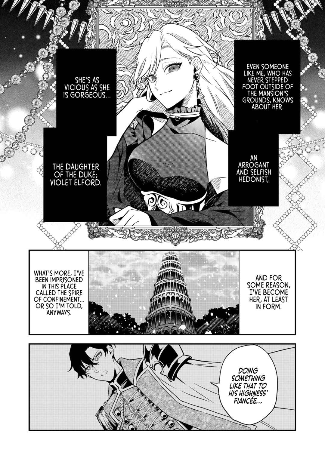 Page 24 Chapter 1 I Woke Up as an Imprisoned Villainess