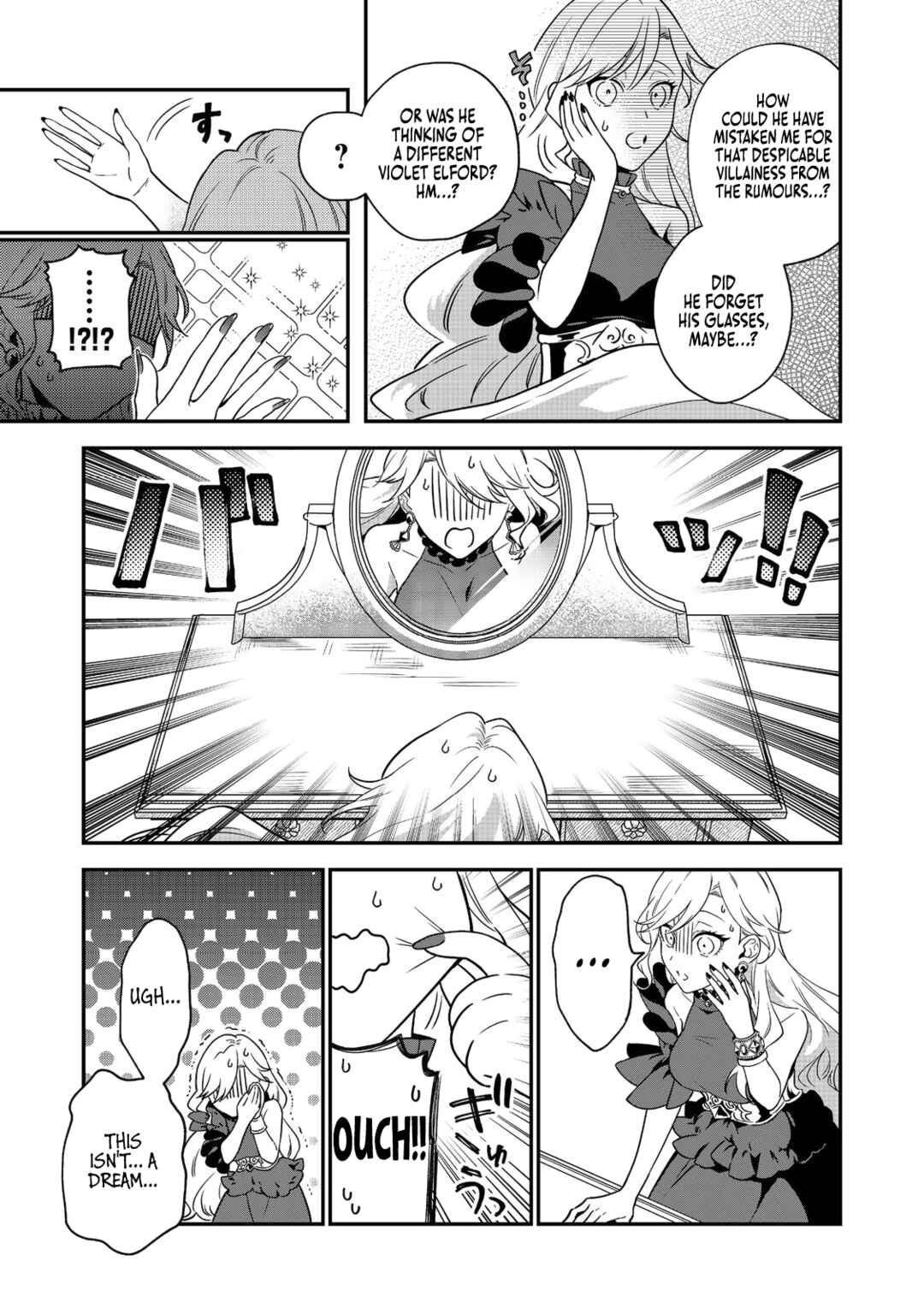 Page 9 Chapter 1 I Woke Up as an Imprisoned Villainess