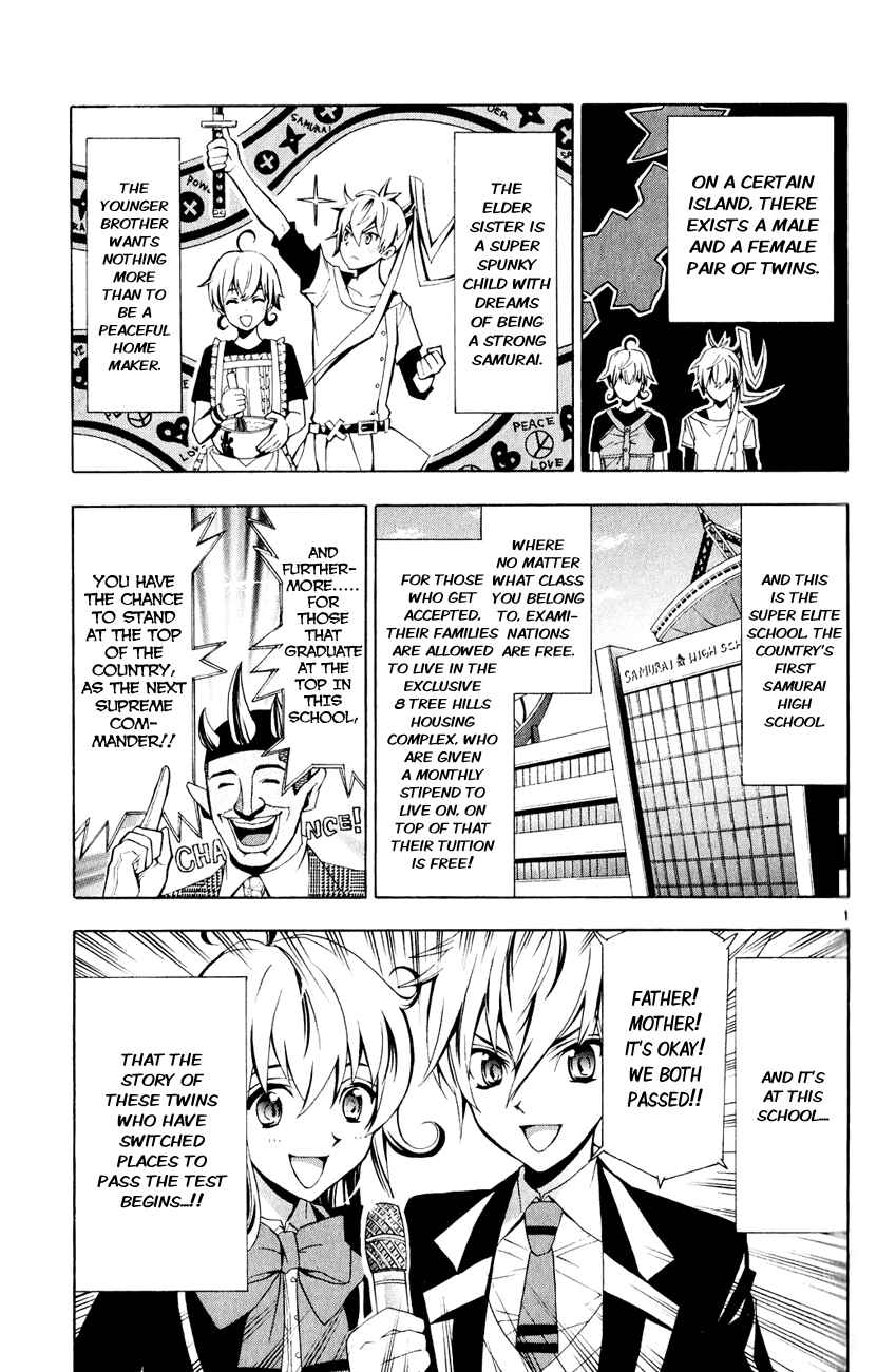 Page 1 Chapter 2 Samurai High School