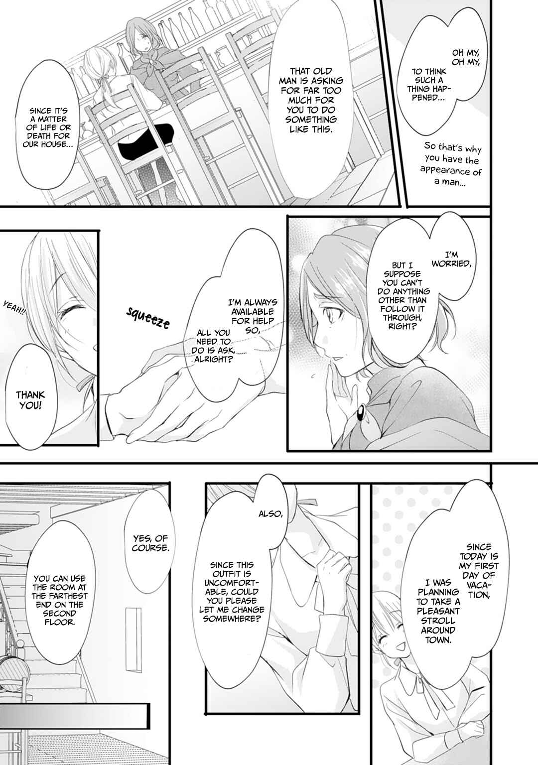 Page 22 Chapter 3 His Majesty Discovered Im a Woman!