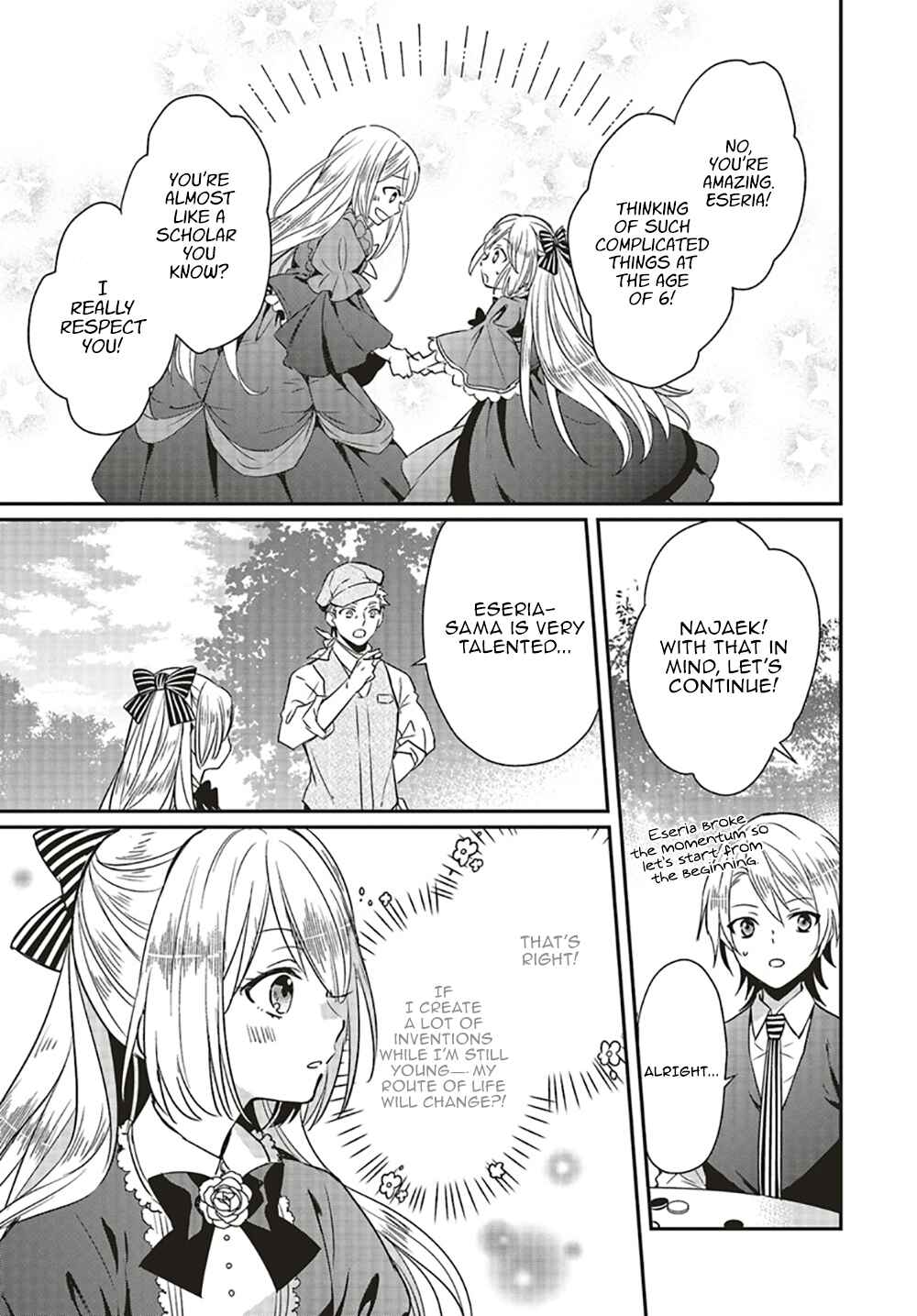 Page 10 Chapter 1.2 Akuyaku Reijou no Taida na Tameiki