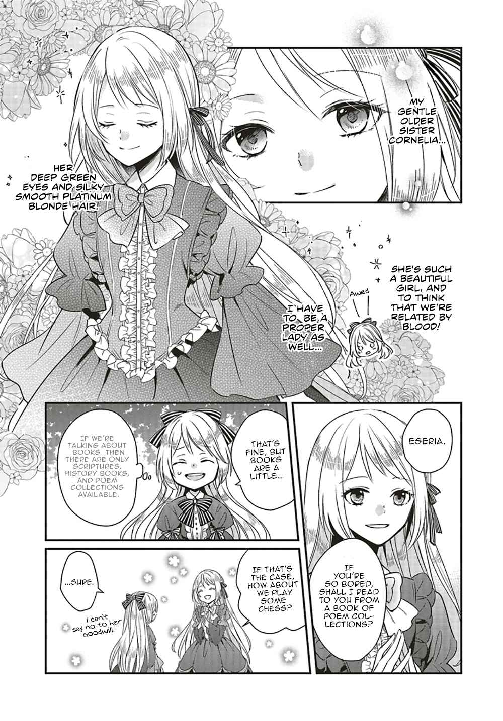 Page 2 Chapter 1.2 Akuyaku Reijou no Taida na Tameiki