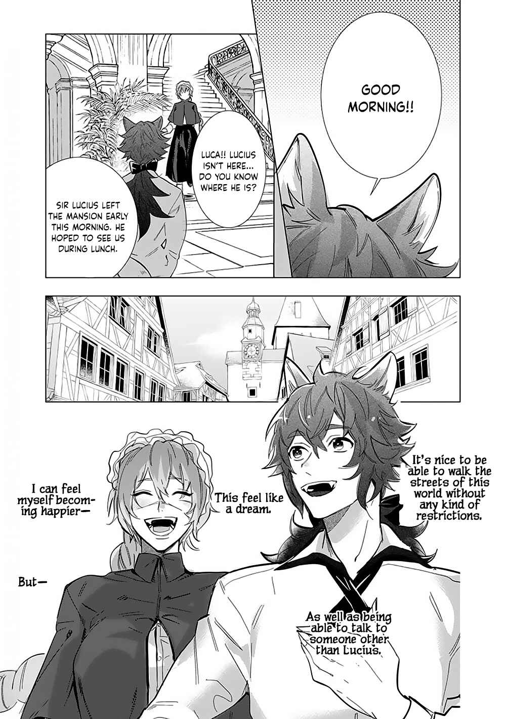 Page 19 Chapter 4 Hazure Shuzoku Orc ni Tensei shitara Saikyou Kishi-sama ni Torawaremashite