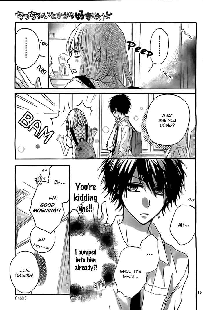 Page 16 Chapter 3 Chicchai Toki Kara Suki Dakedo