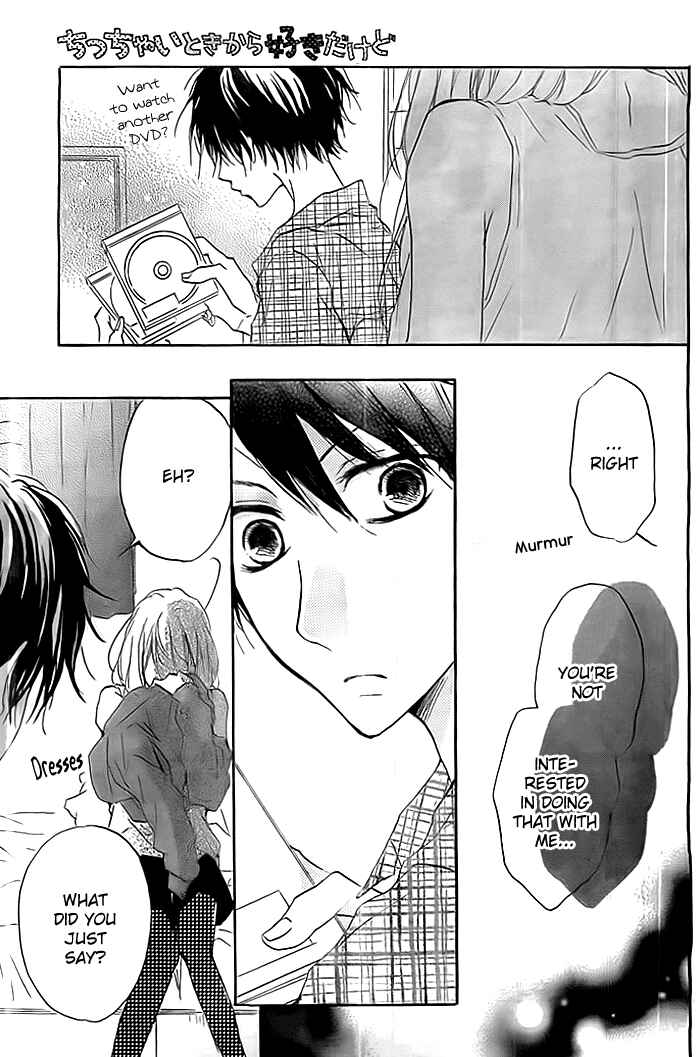 Page 20 Chapter 6 Chicchai Toki Kara Suki Dakedo