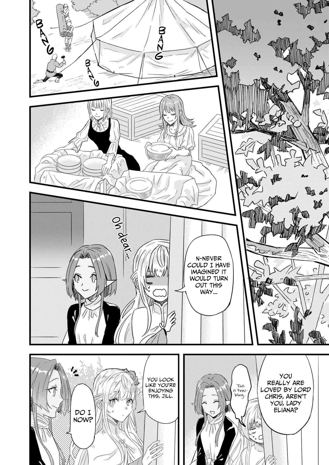 Page 9 Chapter 8 Imouto ni Konyakusha o Yuzure to Iwaremashita: Saikyou no Ryuu ni Kiniirarete Masaka no Oukoku Nottori?