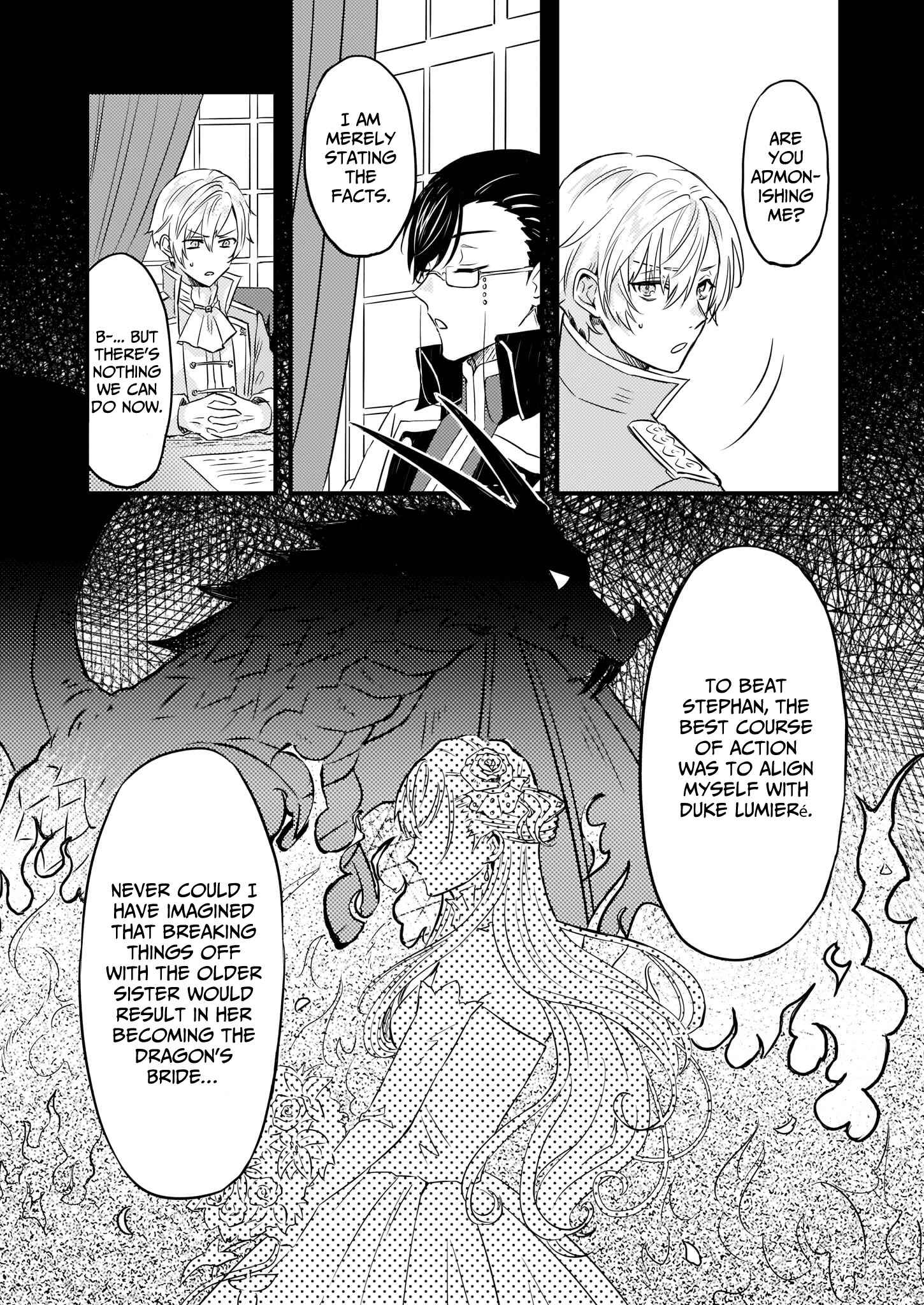 Page 15 Chapter 3 Imouto ni Konyakusha o Yuzure to Iwaremashita: Saikyou no Ryuu ni Kiniirarete Masaka no Oukoku Nottori?
