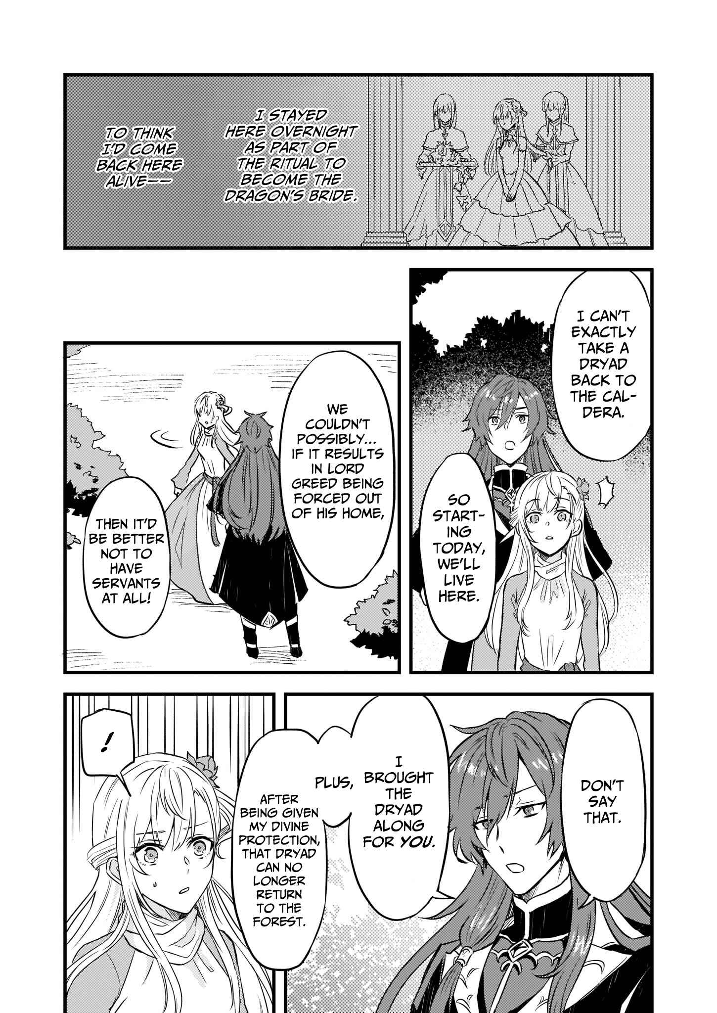 Page 21 Chapter 3 Imouto ni Konyakusha o Yuzure to Iwaremashita: Saikyou no Ryuu ni Kiniirarete Masaka no Oukoku Nottori?