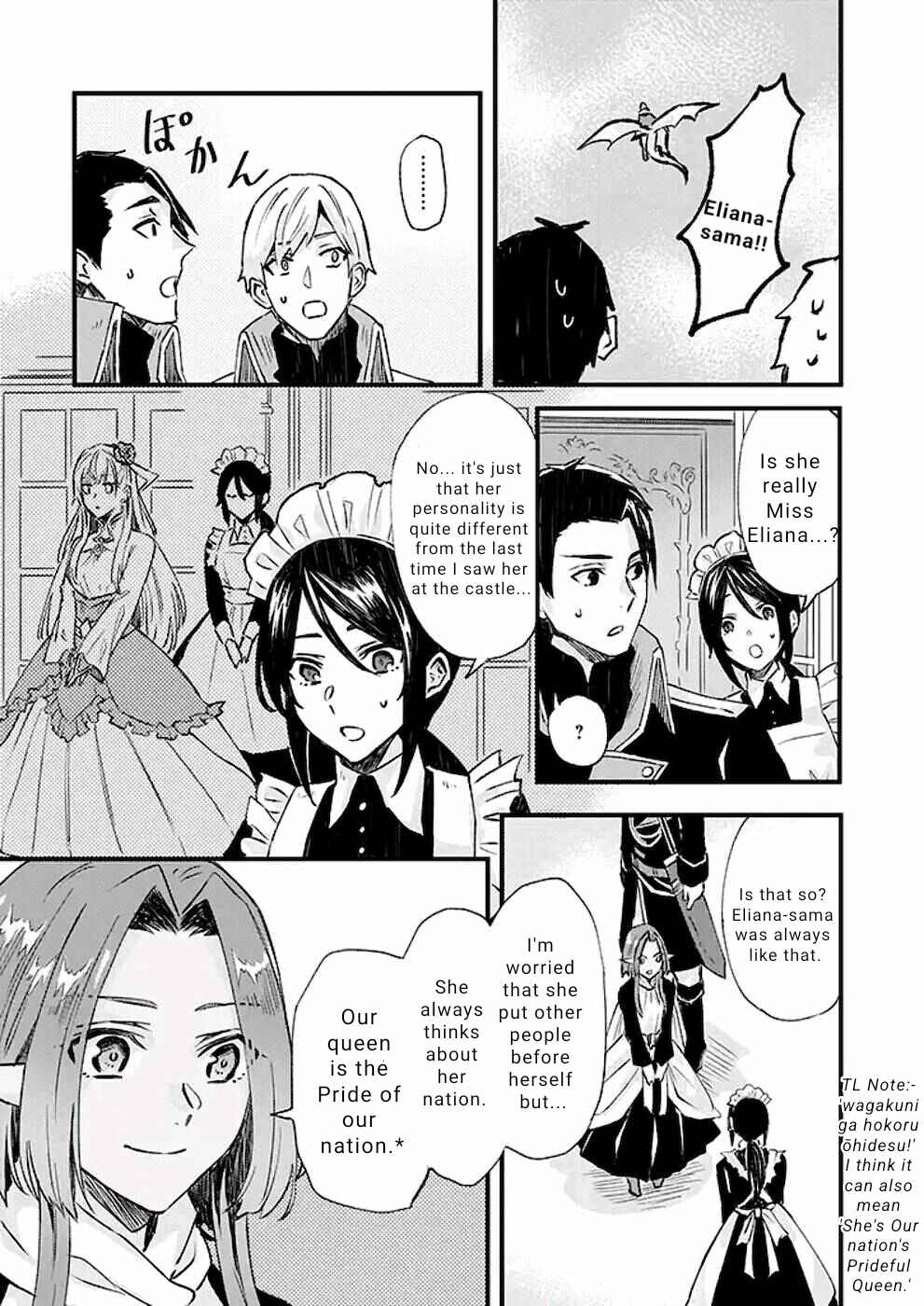 Page 12 Chapter 18 Imouto ni Konyakusha o Yuzure to Iwaremashita: Saikyou no Ryuu ni Kiniirarete Masaka no Oukoku Nottori?