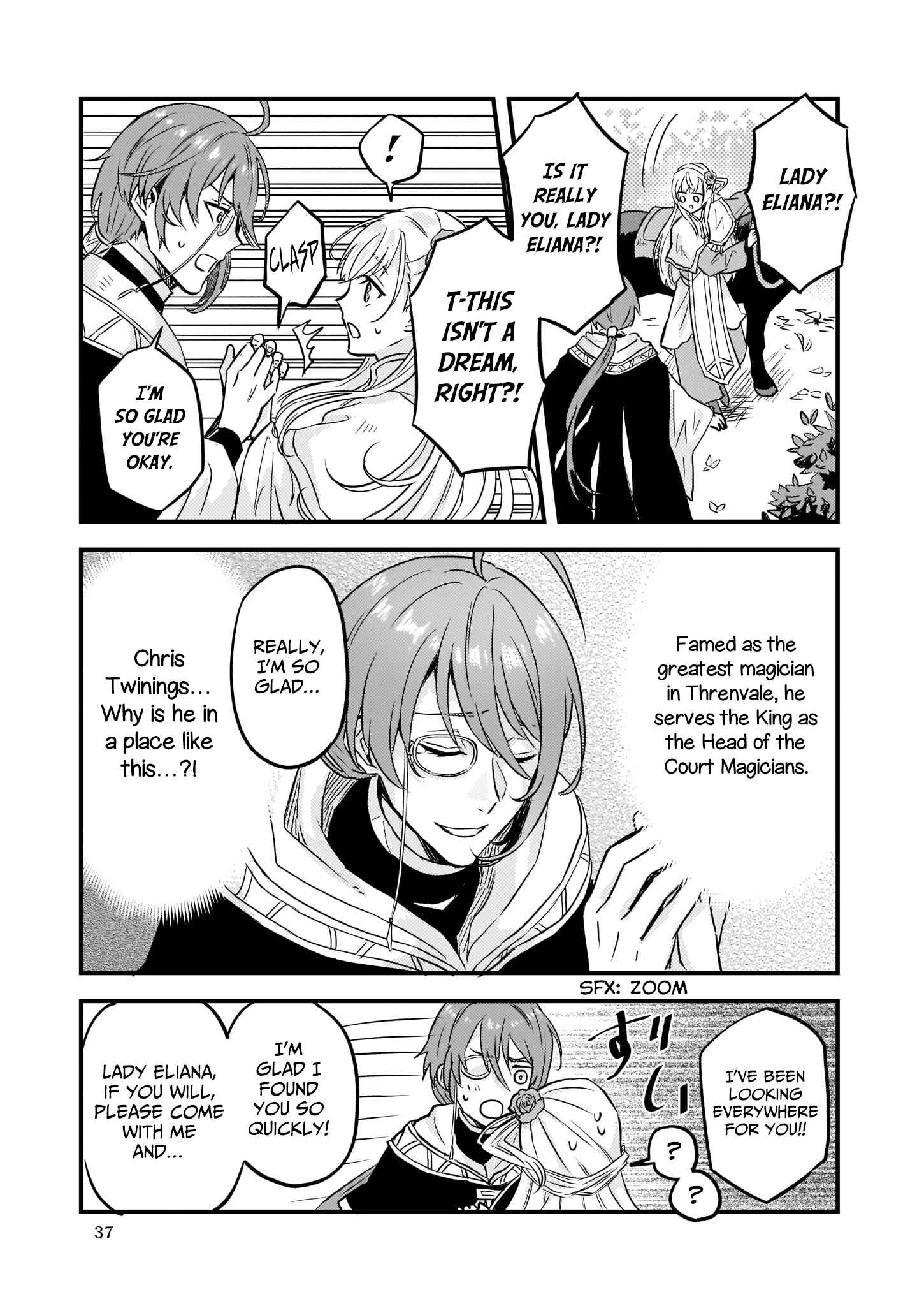Page 14 Chapter 5 Imouto ni Konyakusha o Yuzure to Iwaremashita: Saikyou no Ryuu ni Kiniirarete Masaka no Oukoku Nottori?