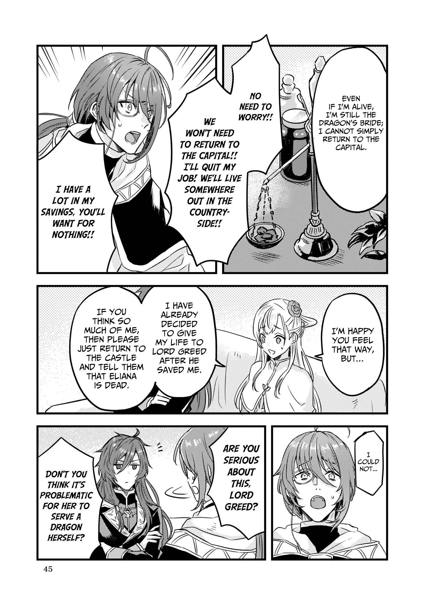 Page 22 Chapter 5 Imouto ni Konyakusha o Yuzure to Iwaremashita: Saikyou no Ryuu ni Kiniirarete Masaka no Oukoku Nottori?