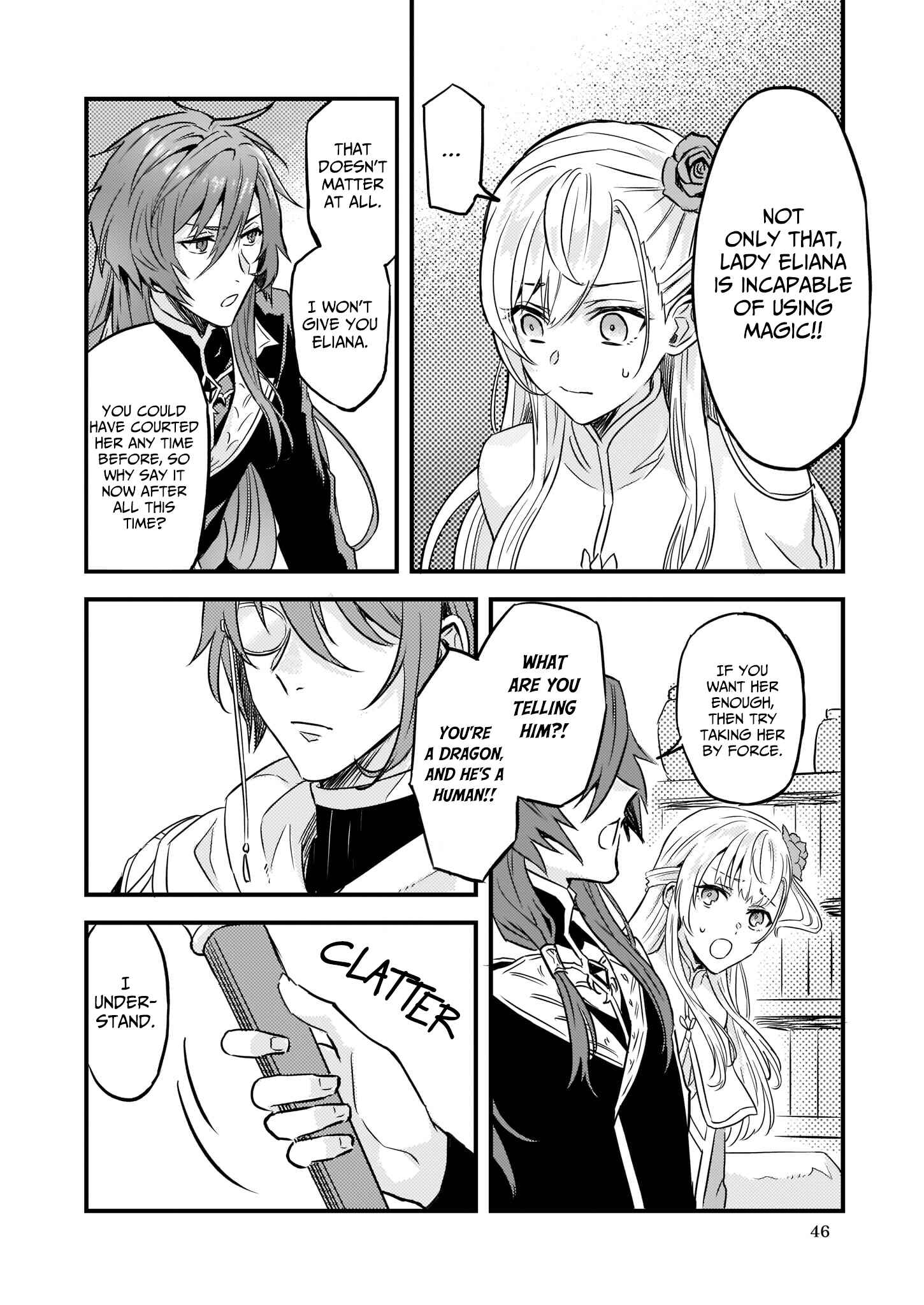 Page 23 Chapter 5 Imouto ni Konyakusha o Yuzure to Iwaremashita: Saikyou no Ryuu ni Kiniirarete Masaka no Oukoku Nottori?