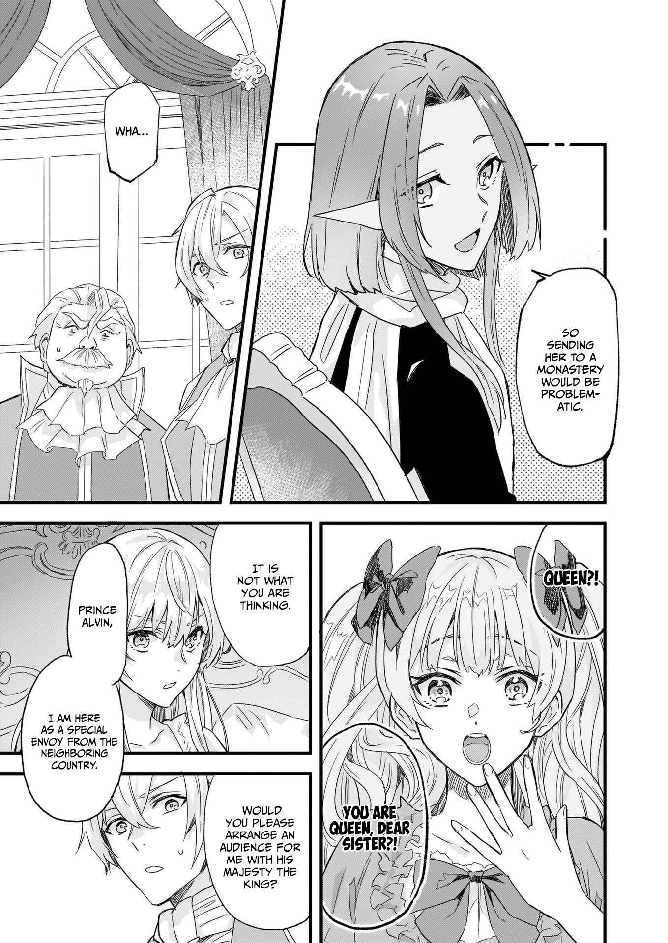 Page 20 Chapter 12 Imouto ni Konyakusha o Yuzure to Iwaremashita: Saikyou no Ryuu ni Kiniirarete Masaka no Oukoku Nottori?