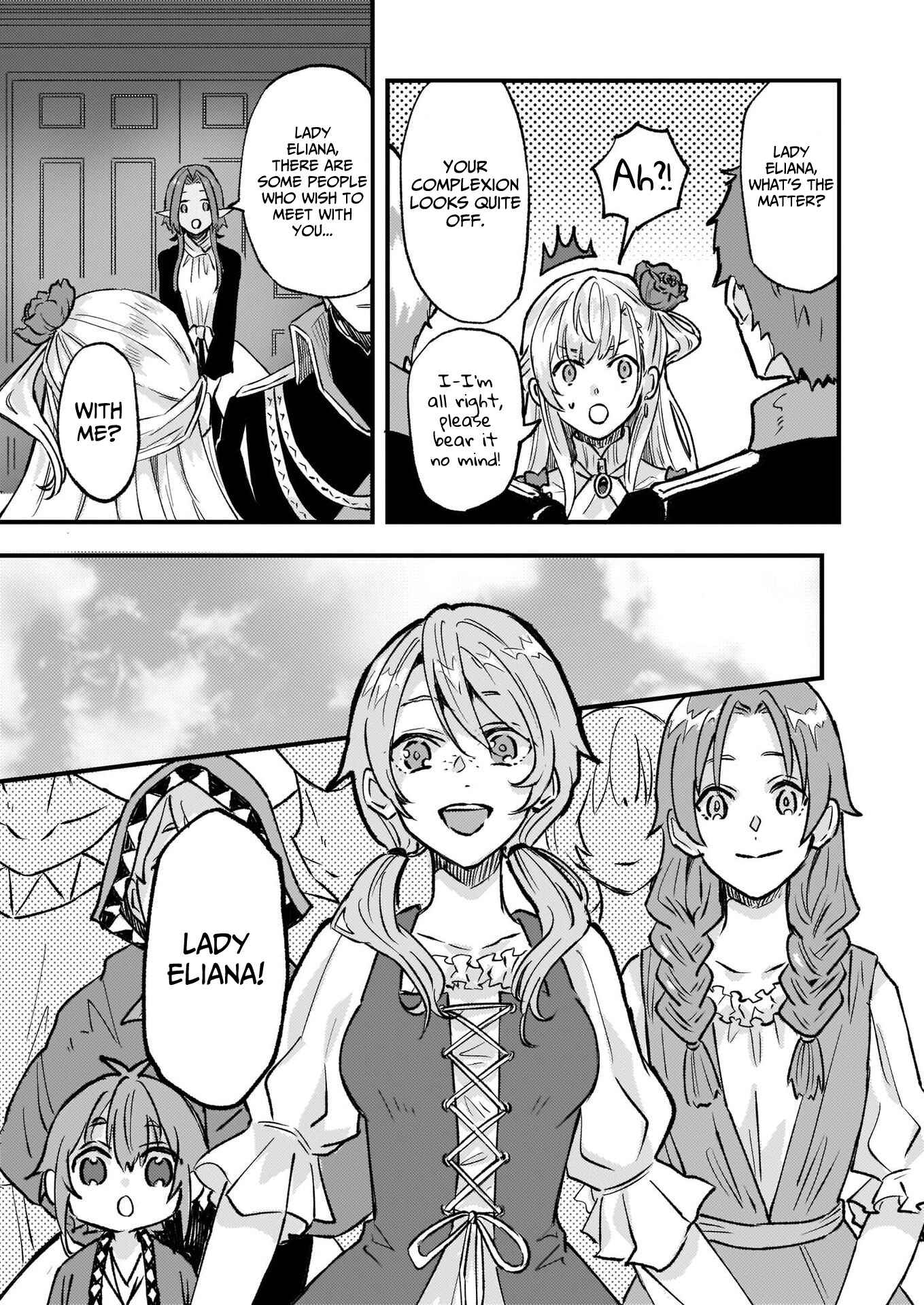Page 12 Chapter 15 Imouto ni Konyakusha o Yuzure to Iwaremashita: Saikyou no Ryuu ni Kiniirarete Masaka no Oukoku Nottori?