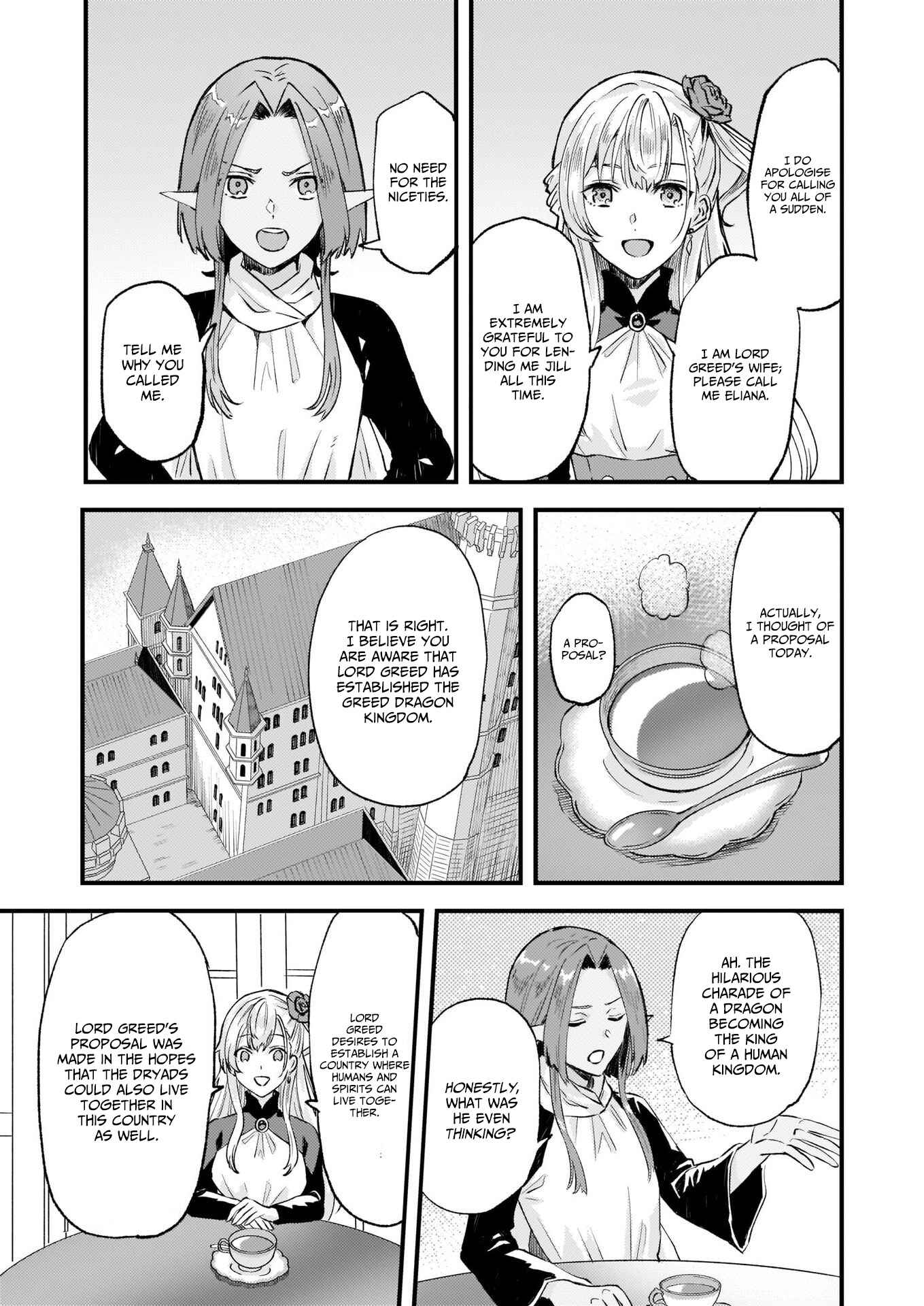 Page 4 Chapter 16 Imouto ni Konyakusha o Yuzure to Iwaremashita: Saikyou no Ryuu ni Kiniirarete Masaka no Oukoku Nottori?