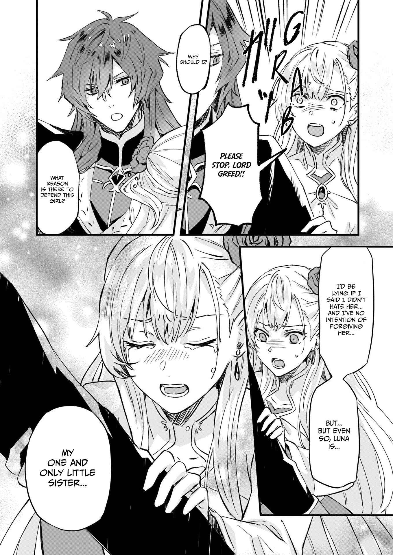 Page 21 Chapter 14 Imouto ni Konyakusha o Yuzure to Iwaremashita: Saikyou no Ryuu ni Kiniirarete Masaka no Oukoku Nottori?