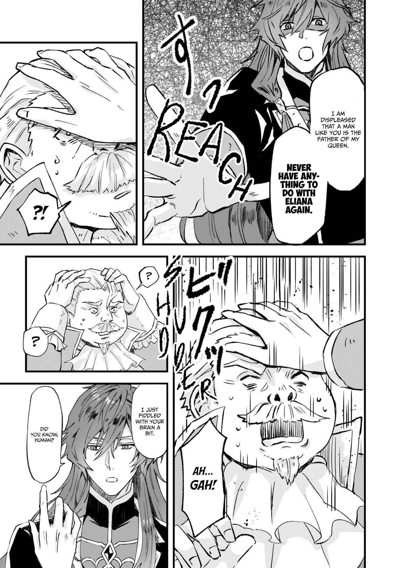Page 8 Chapter 14 Imouto ni Konyakusha o Yuzure to Iwaremashita: Saikyou no Ryuu ni Kiniirarete Masaka no Oukoku Nottori?