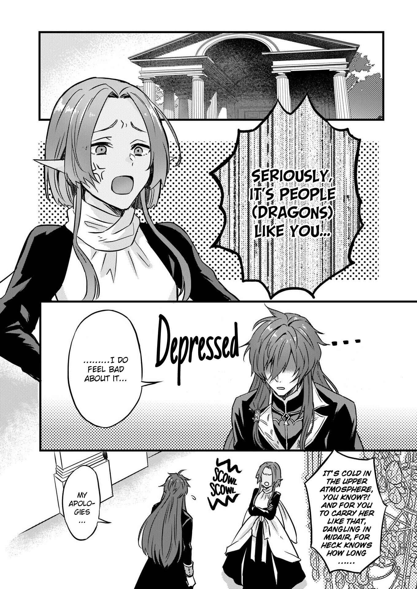 Page 13 Chapter 6 Imouto ni Konyakusha o Yuzure to Iwaremashita: Saikyou no Ryuu ni Kiniirarete Masaka no Oukoku Nottori?