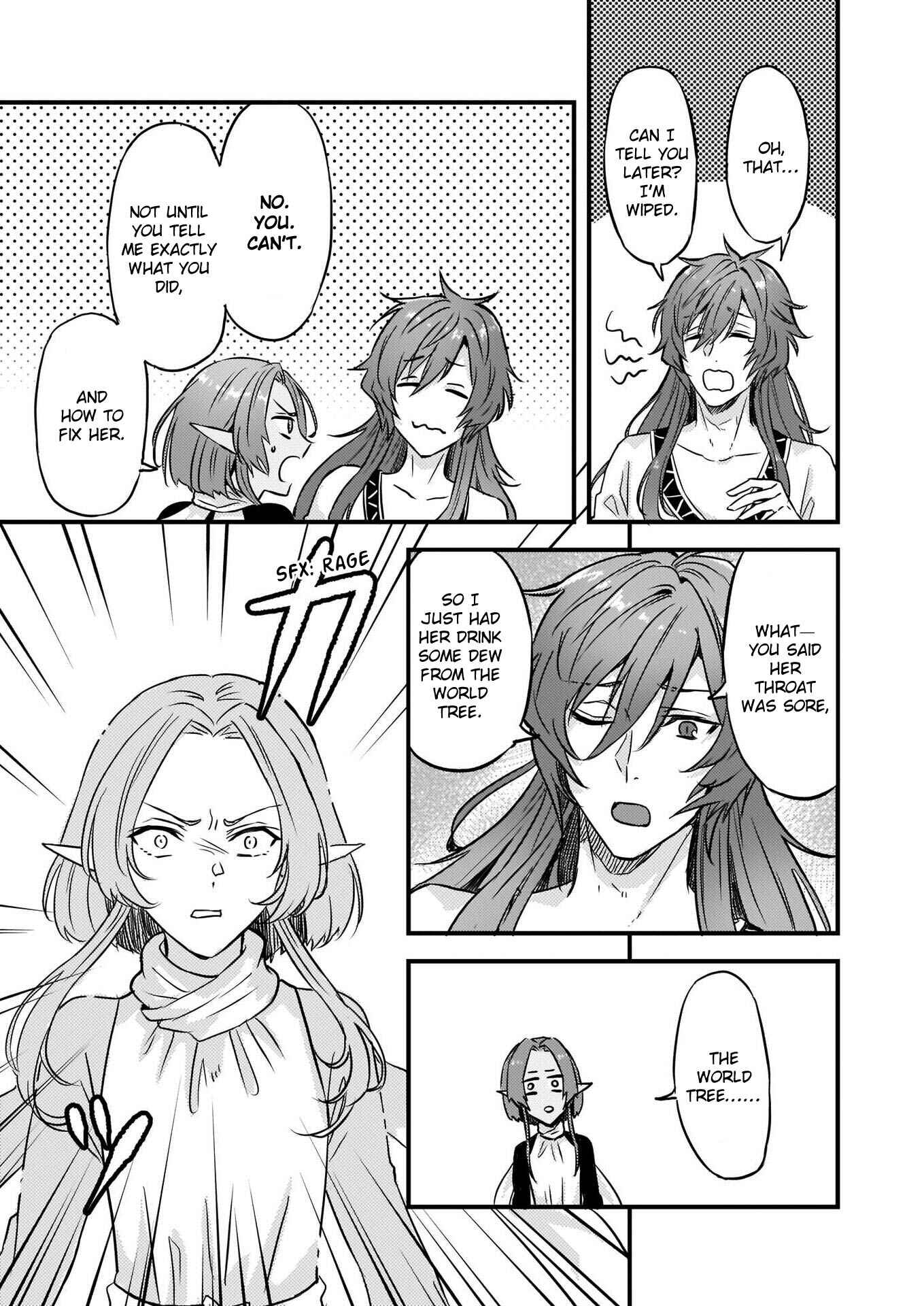 Page 22 Chapter 6 Imouto ni Konyakusha o Yuzure to Iwaremashita: Saikyou no Ryuu ni Kiniirarete Masaka no Oukoku Nottori?
