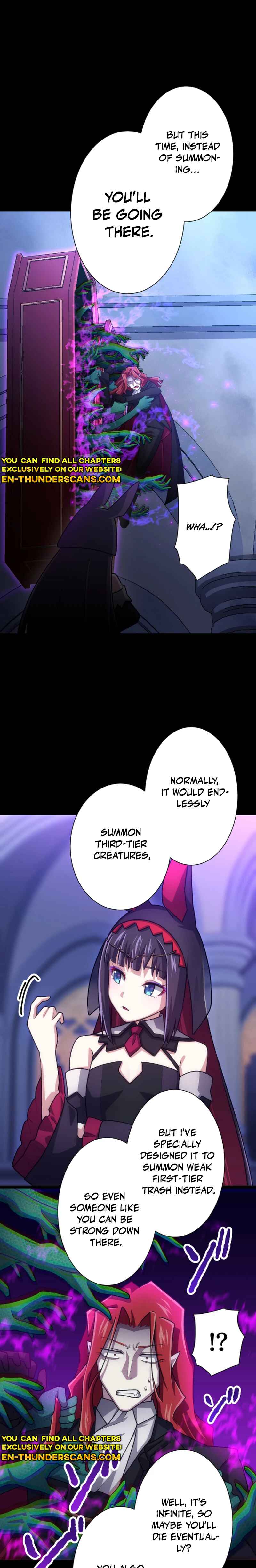 Page 27 Chapter 23 Level 1 kara Hajimaru Shoukan Musou - Ore Dake Tsukaeru Ura Dungeon de Subete no Tenseisha o Bucchigiru (Webtoon)