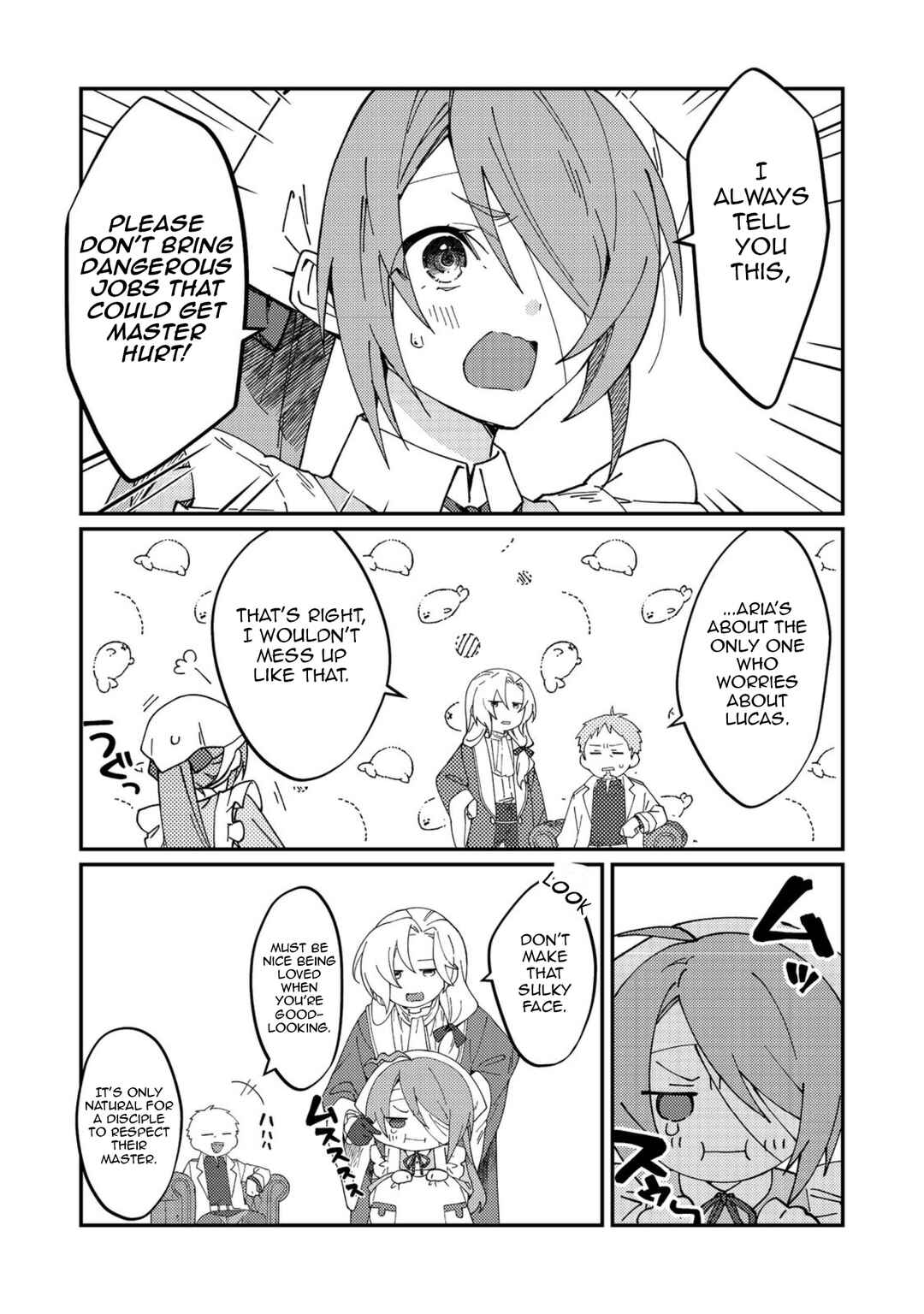 Page 19 Chapter 1 The Beautiful Mage: Finding My Lazy Master’s Missing Socks Is a Daily Struggle