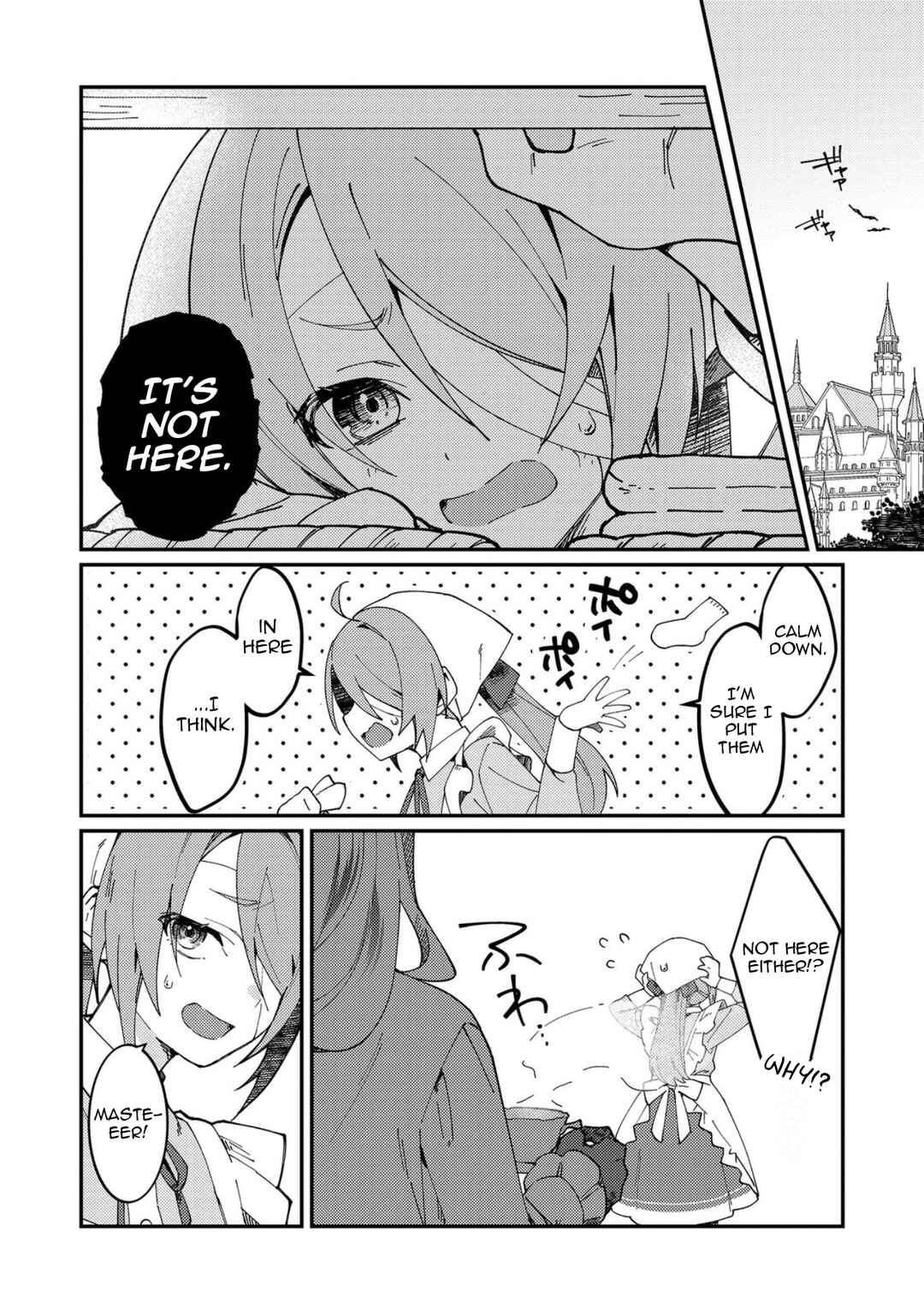 Page 4 Chapter 1 The Beautiful Mage: Finding My Lazy Master’s Missing Socks Is a Daily Struggle
