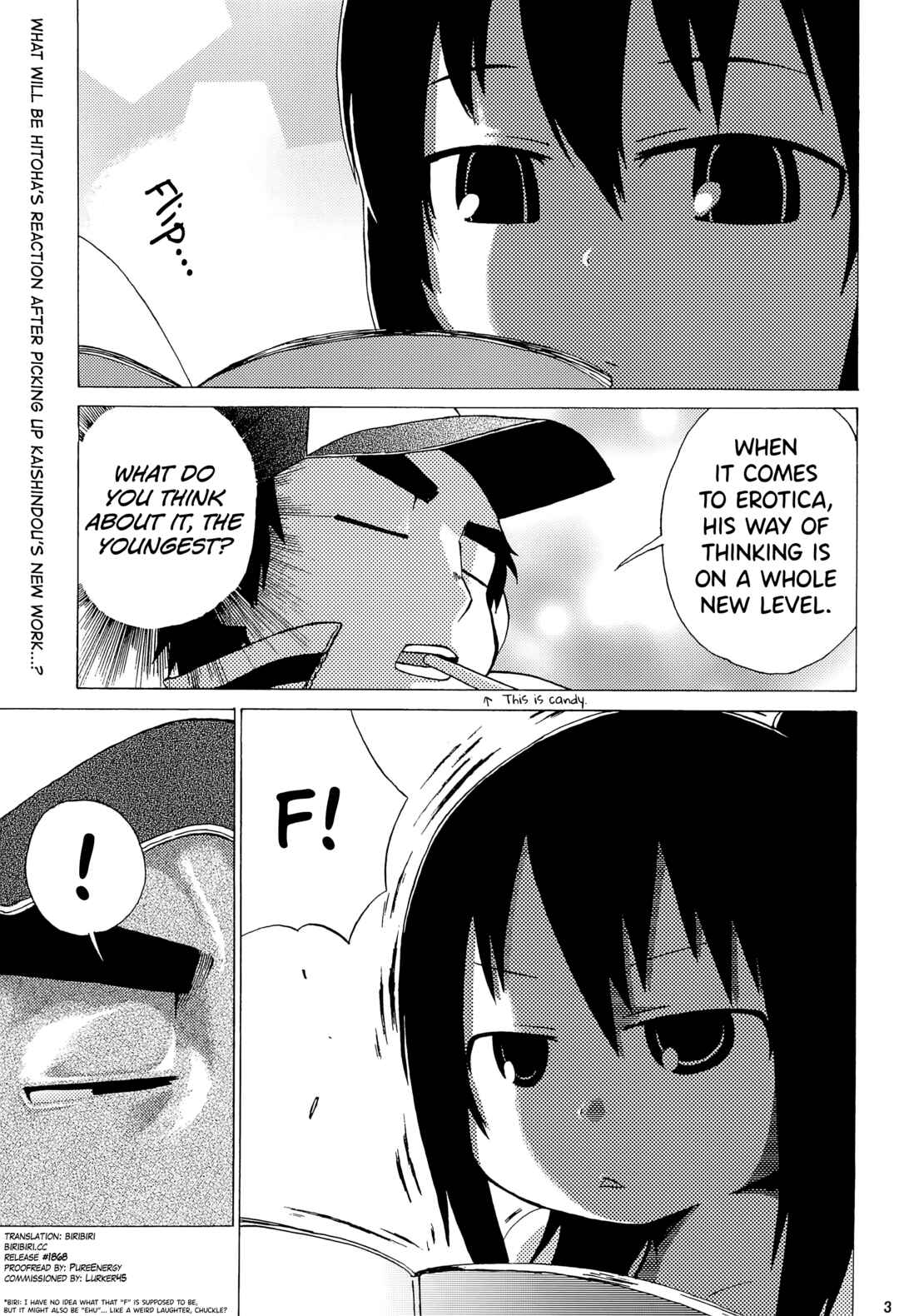 Page 5 Chapter Unknown_03cf Mitsudomoe - Kyougaku!! Yabecchi no Kokan ni Ectoplasm o Mita!! (Doujinshi)