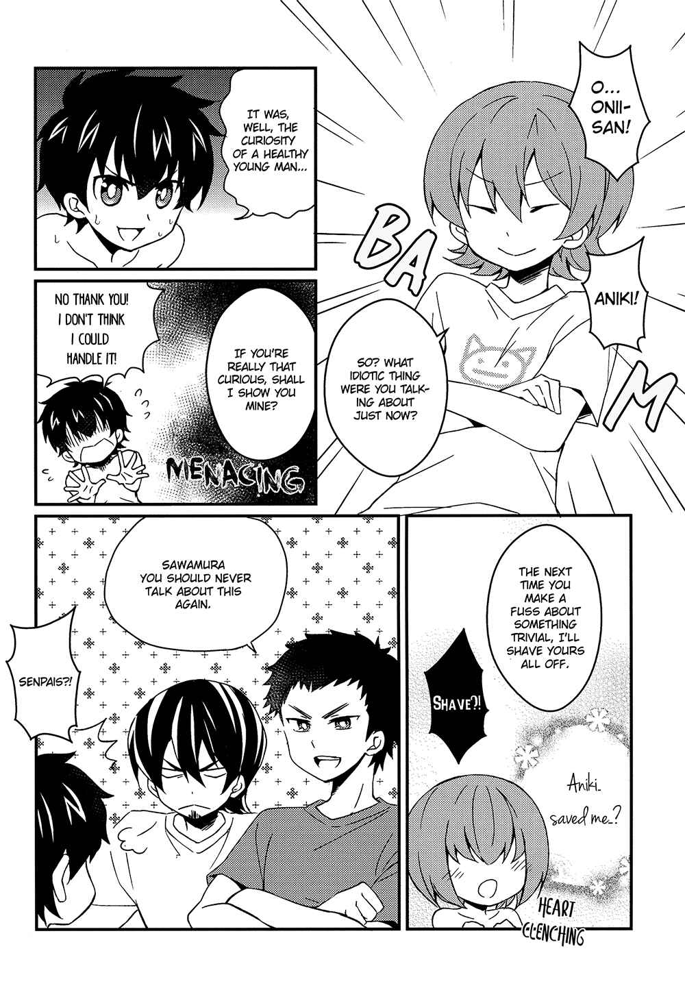 Page 12 Chapter Unknown_887d Diamond no Ace - Niyuukan Yuugi (Doujinshi)