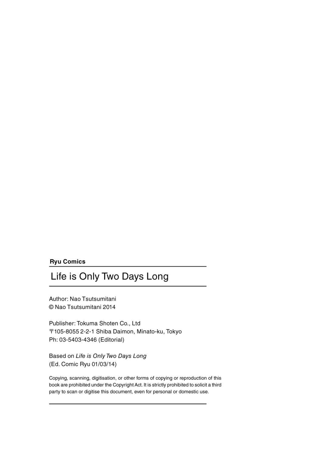 Page 40 Chapter 6 Life Is Only Two Days Long