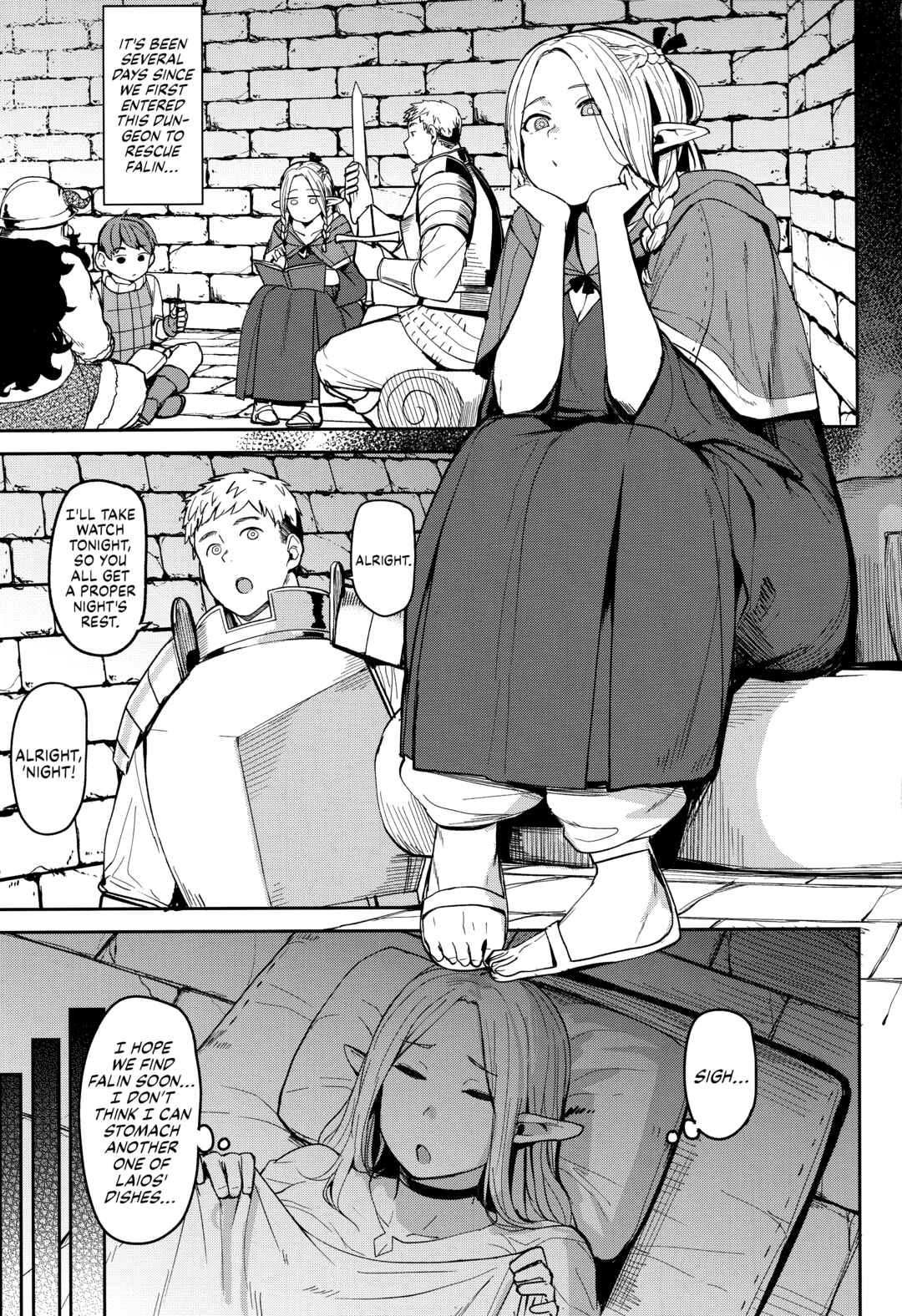 Page 2 Chapter Unknown_906e Dungeon Meshi - Chin Ochi Donkusa Elf