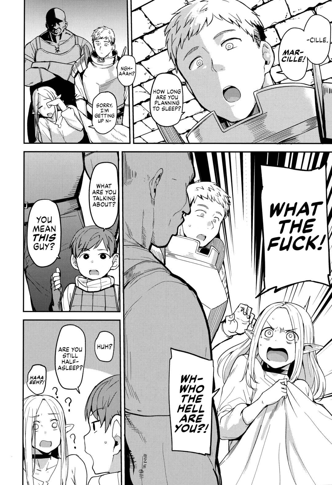 Page 3 Chapter Unknown_906e Dungeon Meshi - Chin Ochi Donkusa Elf